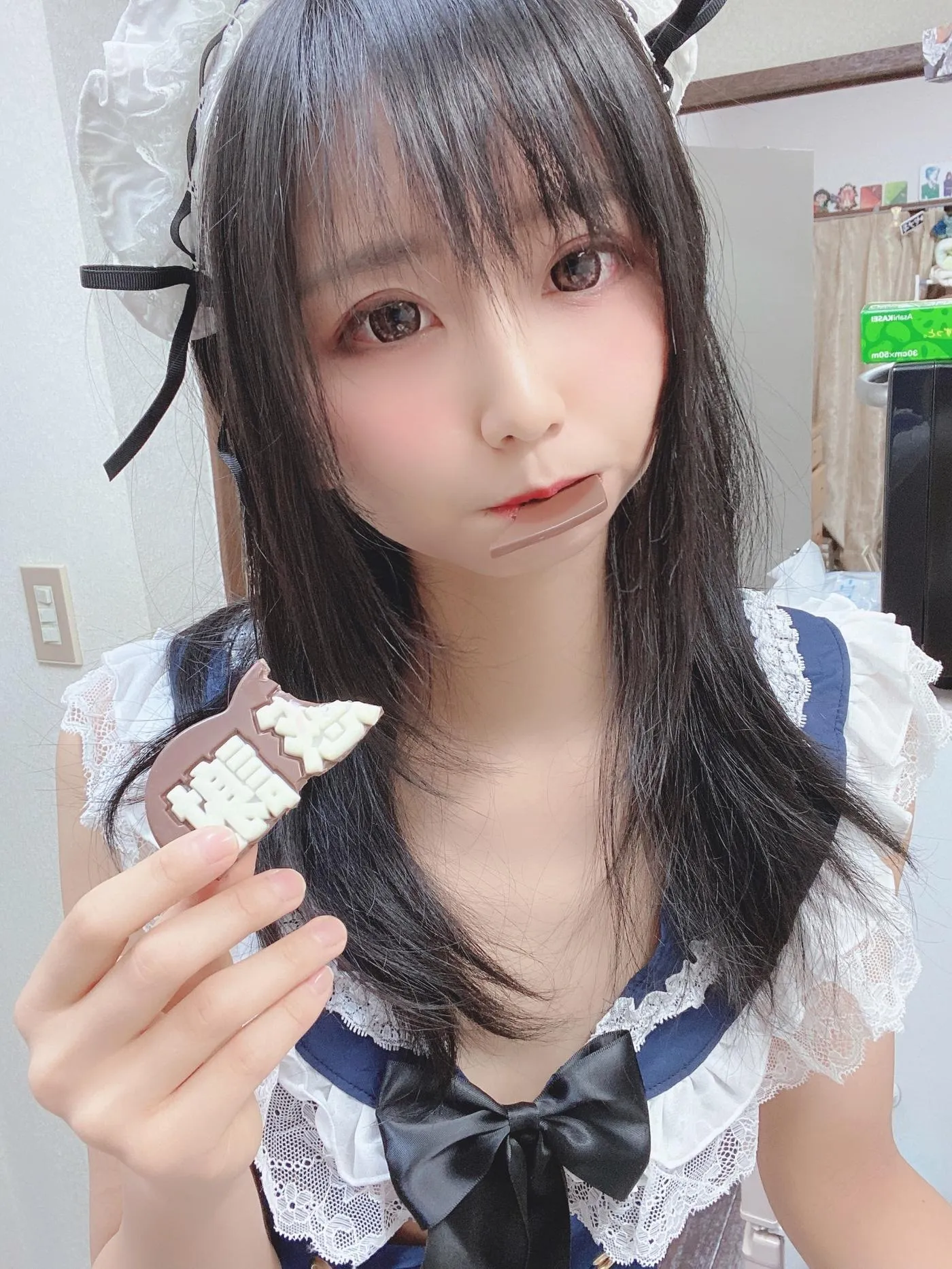 柳丸 – NO.02 [Fantia] 2021年03月写真合集(7期)-2021-03-05 会員限定配信のお知らせとチョコ食べ柳丸（前編） [10P]插图7