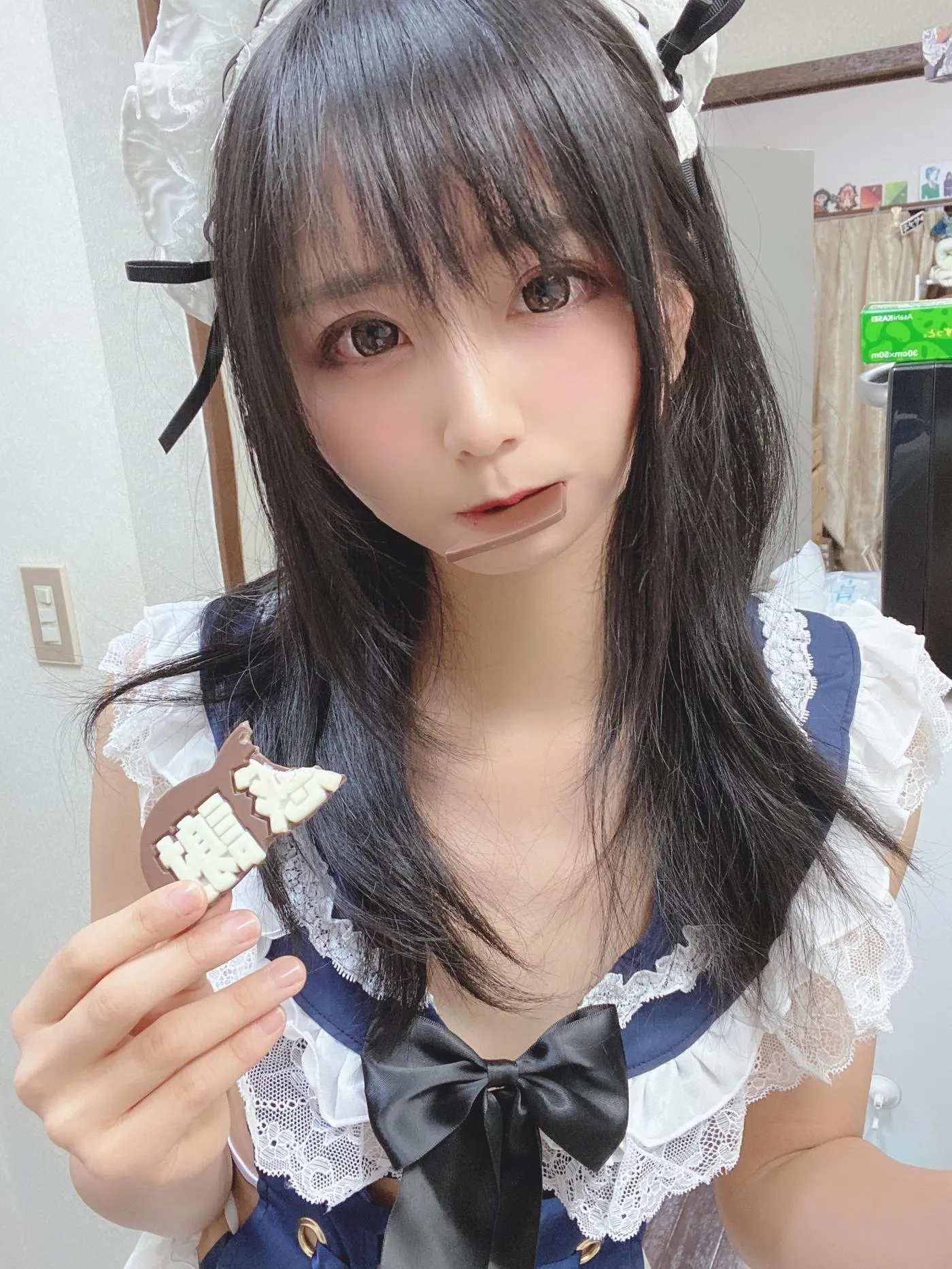 柳丸 – NO.02 [Fantia] 2021年03月写真合集(7期)-2021-03-05 会員限定配信のお知らせとチョコ食べ柳丸（前編） [10P]插图8