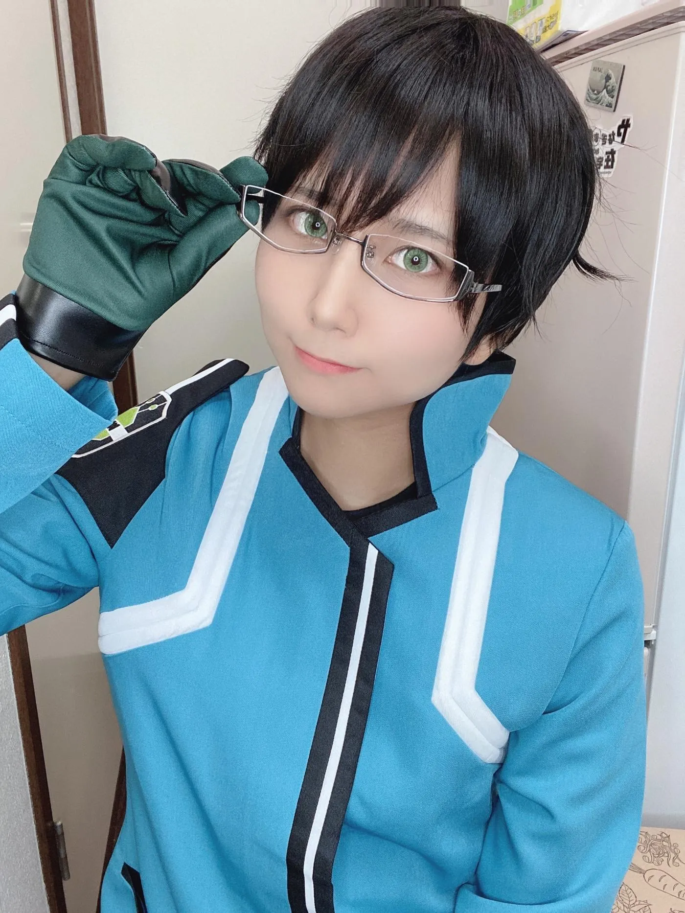柳丸 – NO.03 [Fantia] 2021年06月写真合集(12期)-2021-06-14 メガネに自撮りライトが反射しない場所を探して台所を徘徊する三雲修 [11P]插图6