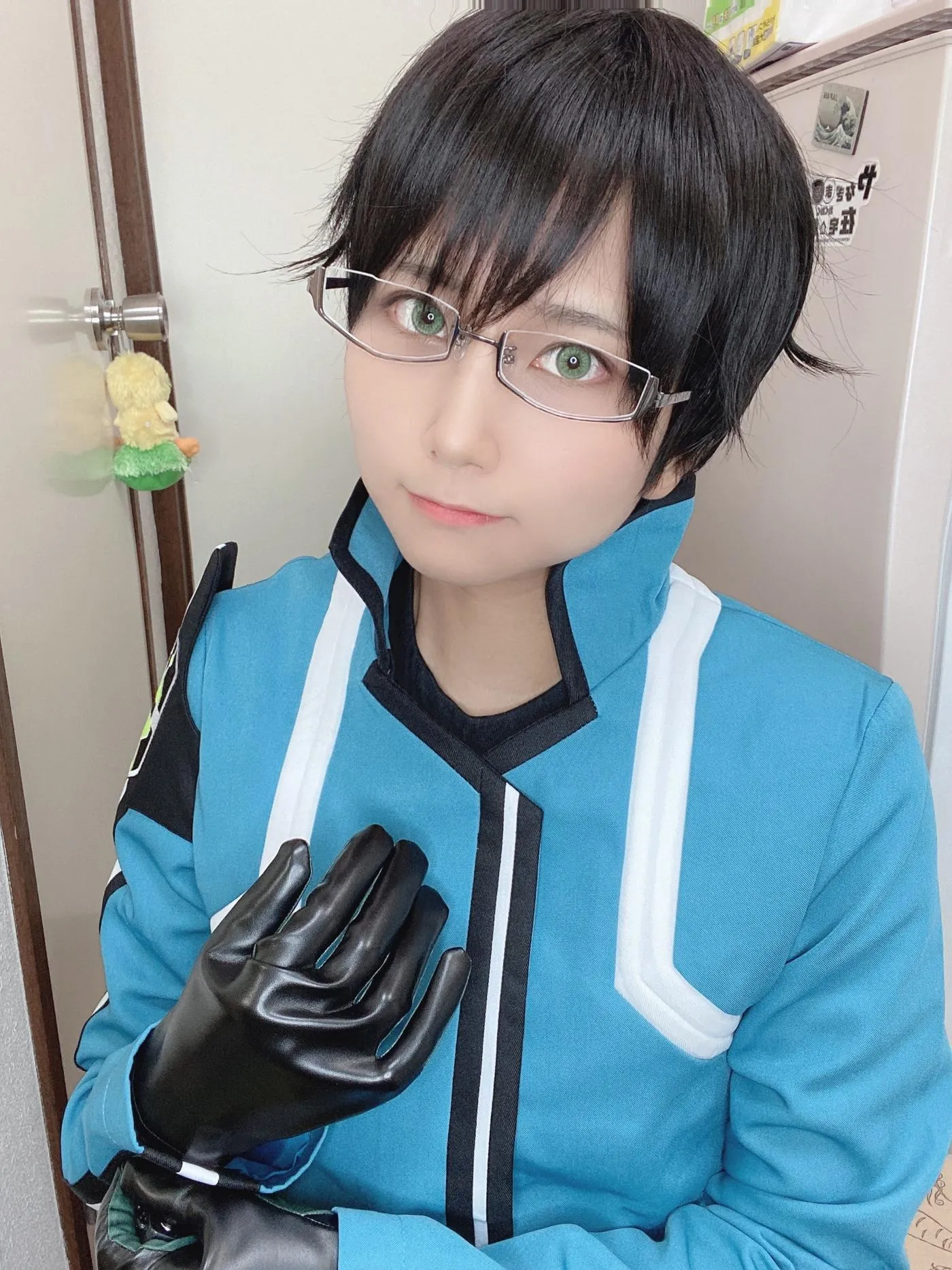柳丸 – NO.03 [Fantia] 2021年06月写真合集(12期)-2021-06-14 メガネに自撮りライトが反射しない場所を探して台所を徘徊する三雲修 [11P]插图8
