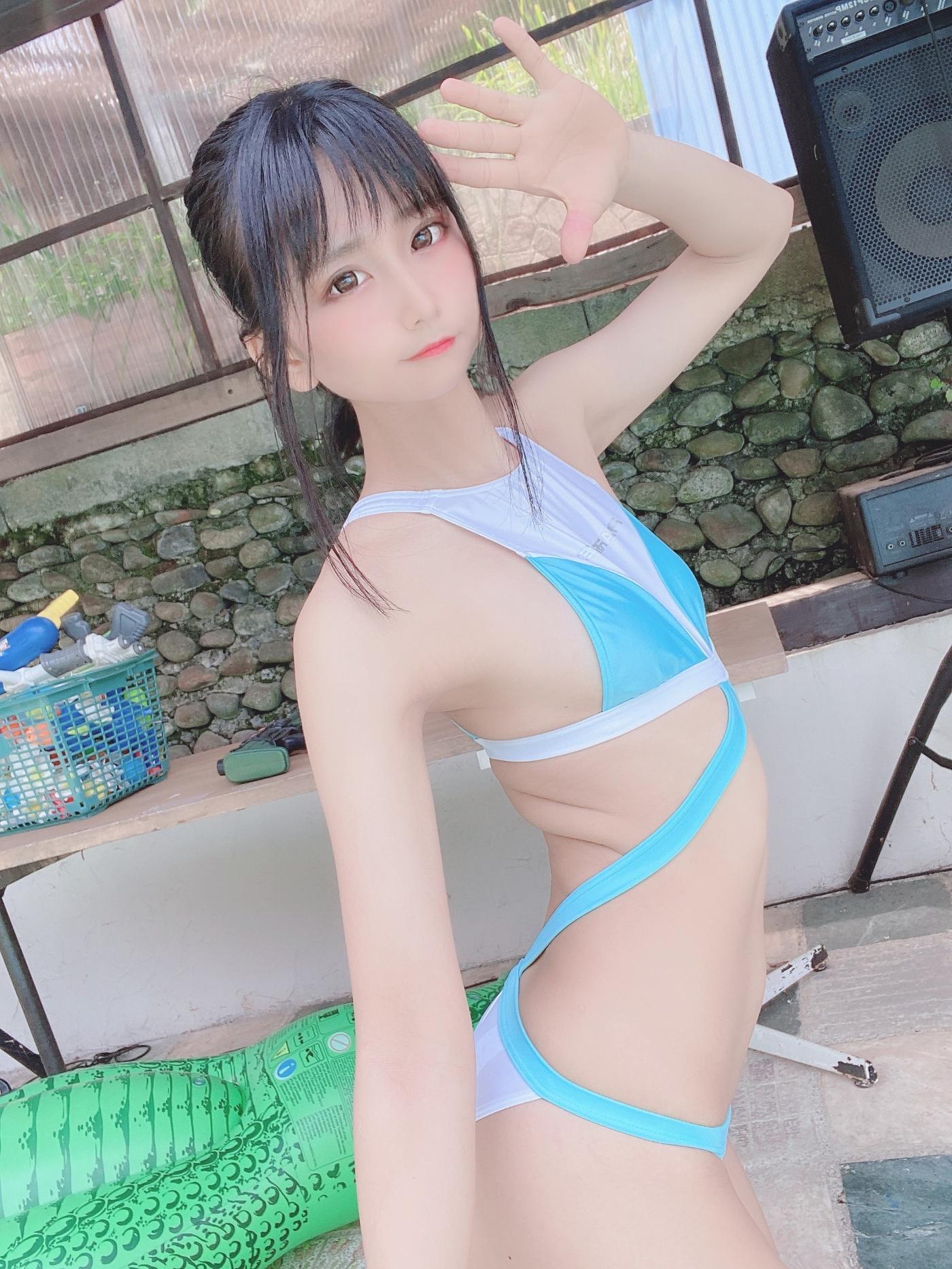 柳丸 – NO.03 [Fantia] 2021年06月写真合集(12期)-2021-06-21 セパレート競泳水着柳丸（後編） [15P]插图