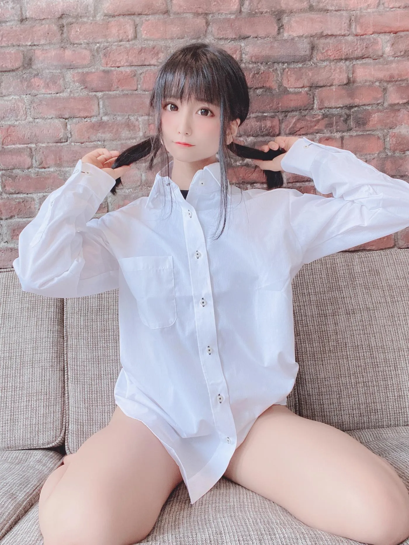 柳丸 – NO.03 [Fantia] 2021年06月写真合集(12期)-2021-06-25 でかシャツ柳丸（最終的にハイレグになる） [22P]插图1