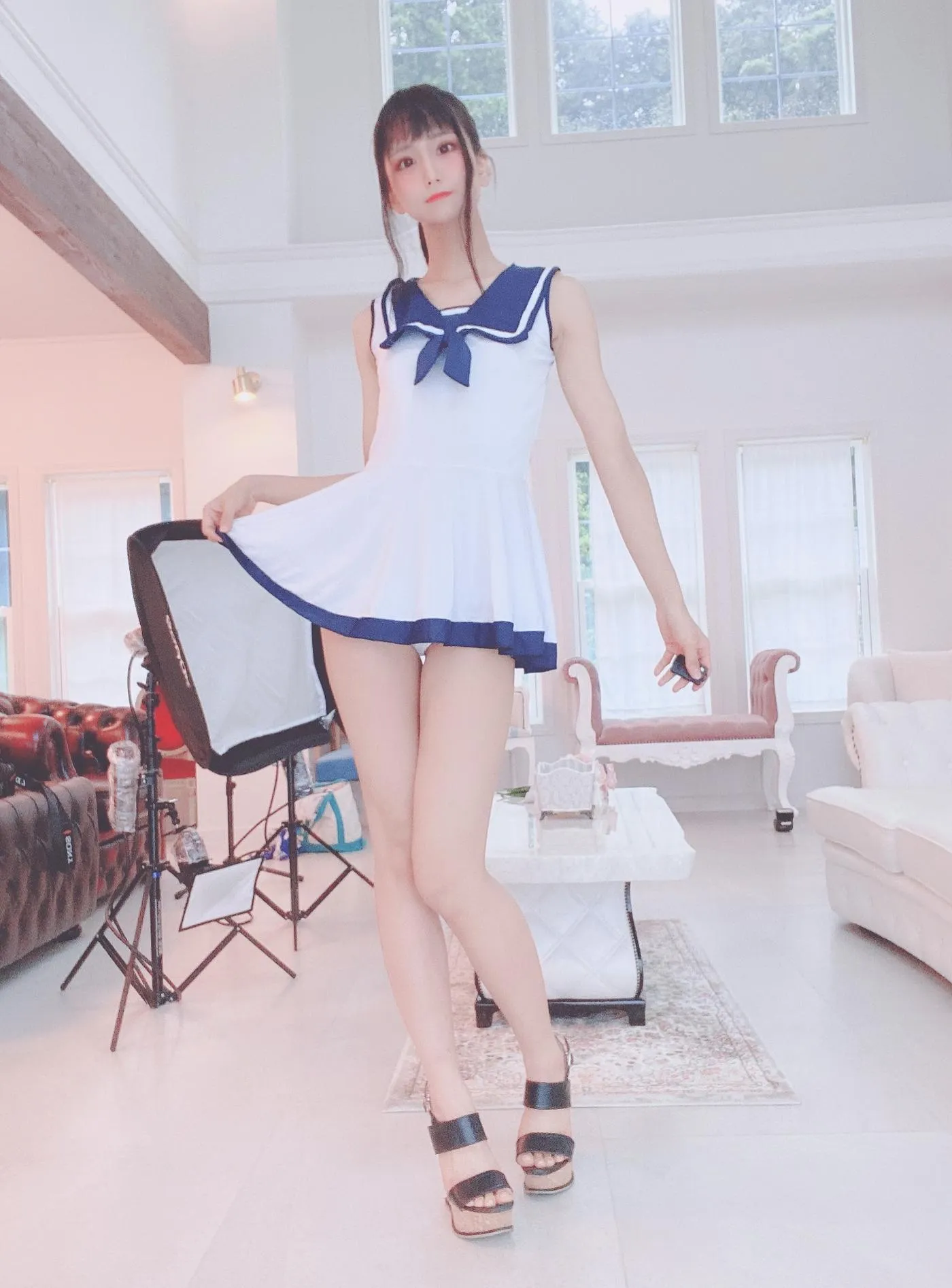 柳丸 – NO.04 [Fantia] 2021年09月写真合集(14期)-2021-09-15 凍らせると美味しいぉゃっの情報と、セーラーワンピースのヮィ [24P]插图