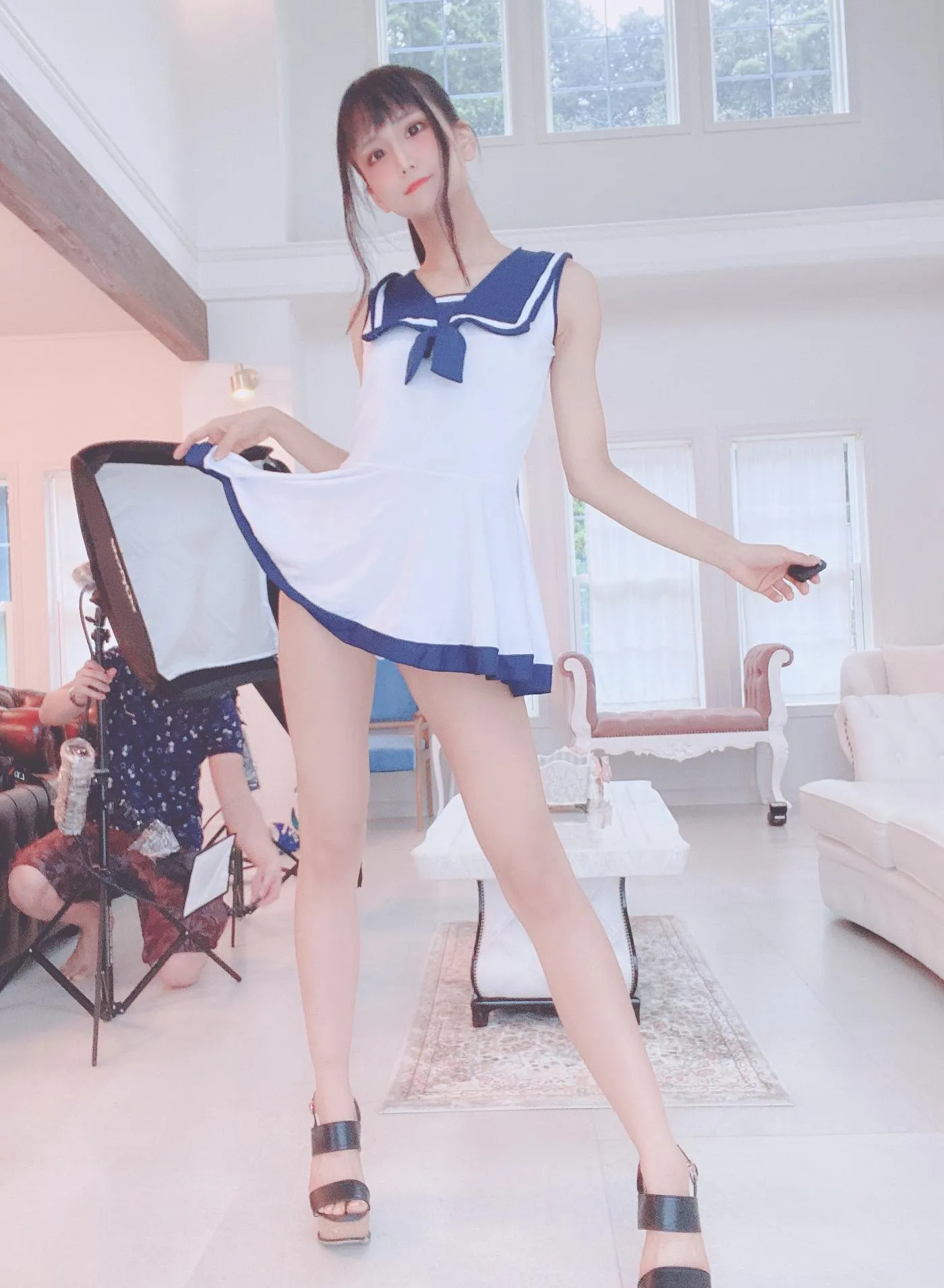 柳丸 – NO.04 [Fantia] 2021年09月写真合集(14期)-2021-09-15 凍らせると美味しいぉゃっの情報と、セーラーワンピースのヮィ [24P]插图2