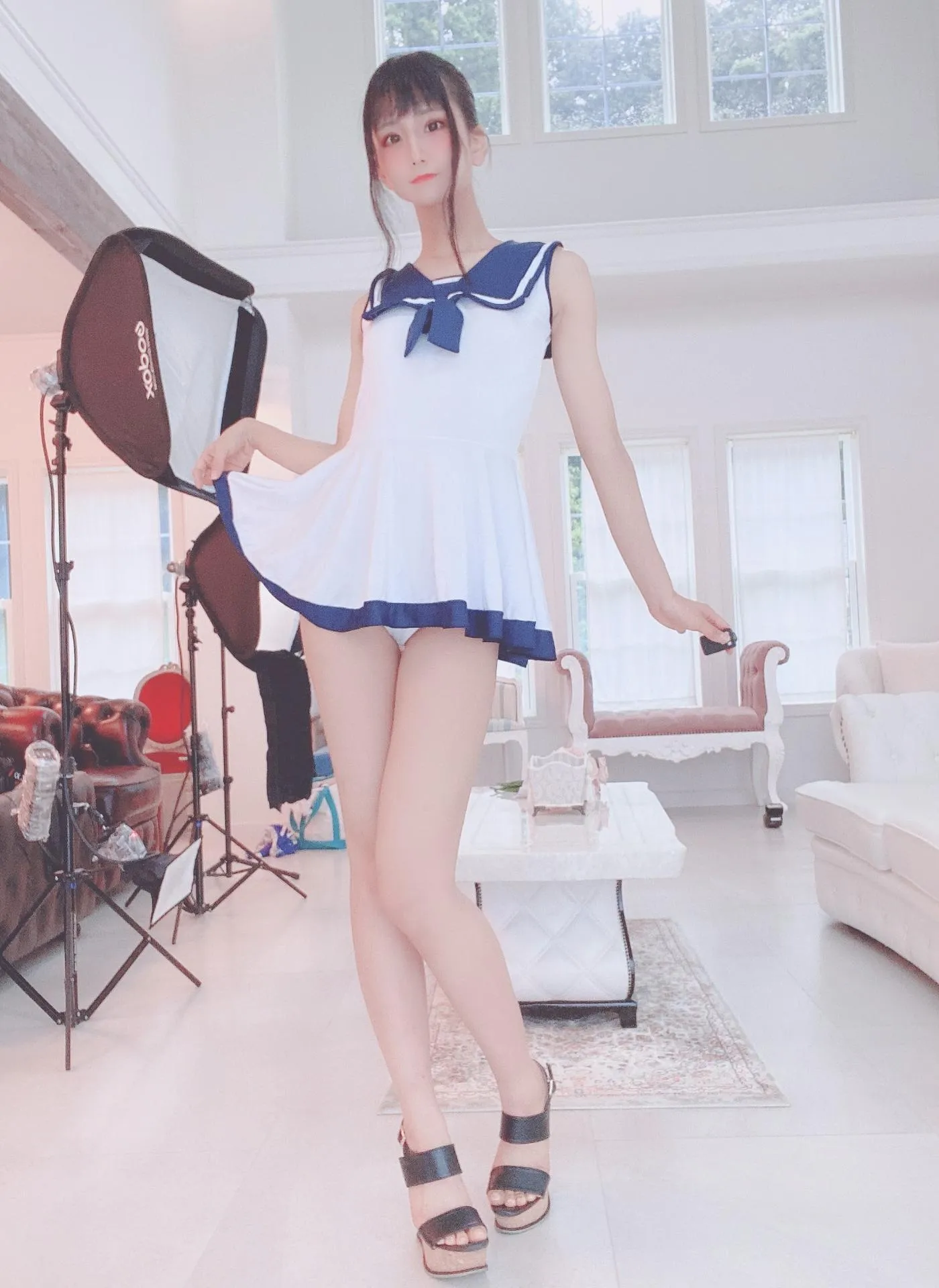 柳丸 – NO.04 [Fantia] 2021年09月写真合集(14期)-2021-09-15 凍らせると美味しいぉゃっの情報と、セーラーワンピースのヮィ [24P]插图4