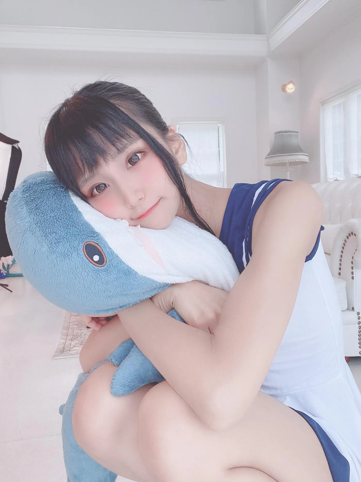 柳丸 – NO.04 [Fantia] 2021年09月写真合集(14期)-2021-09-17 手の中に世界を包む道交差するセーラ水着柳丸 [25P]插图8