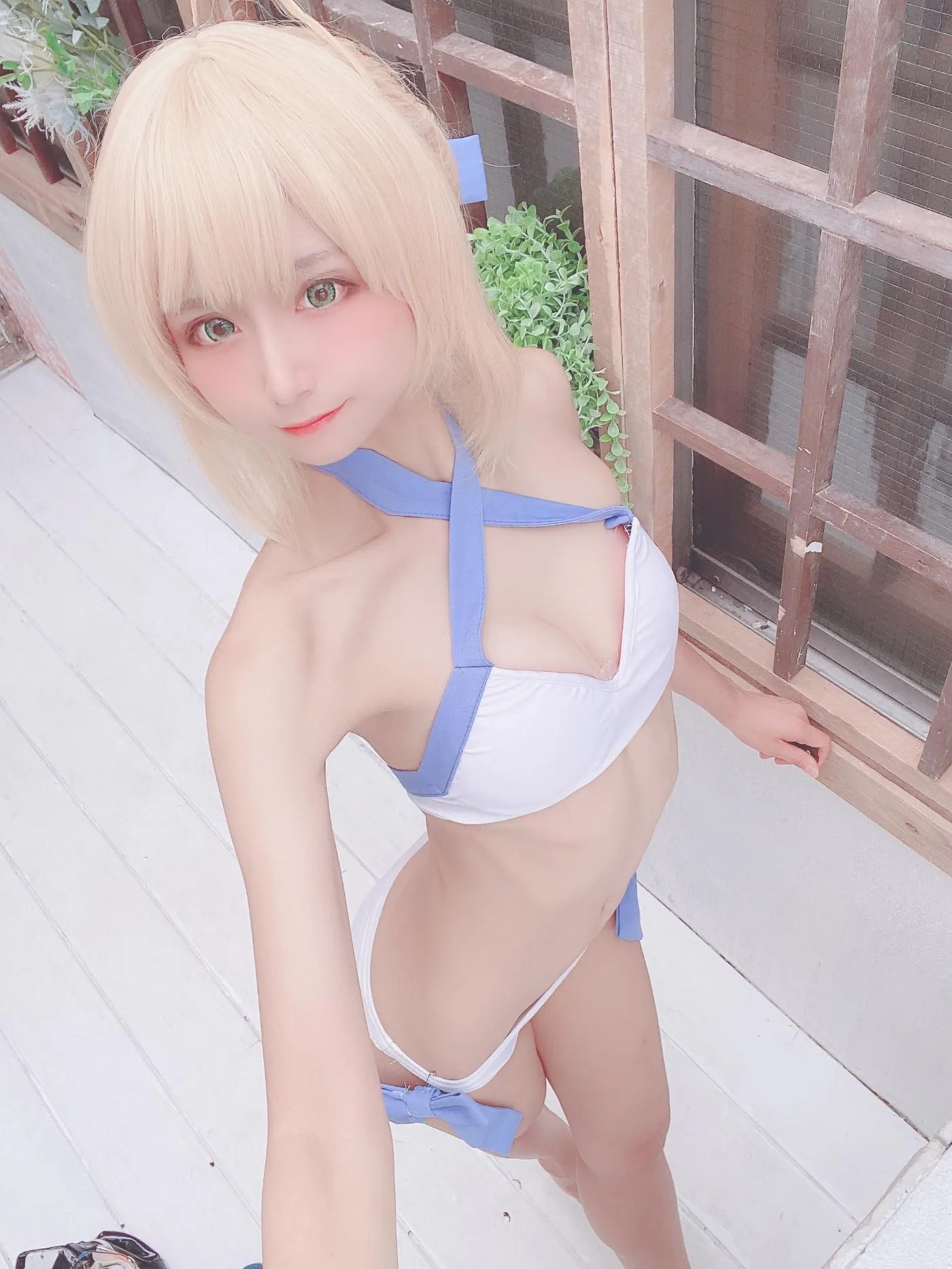 柳丸 – NO.04 [Fantia] 2021年09月写真合集(14期)-2021-09-24 アルトリア水着50枚くらいと撮影会モデルのとりくん [50P]插图3