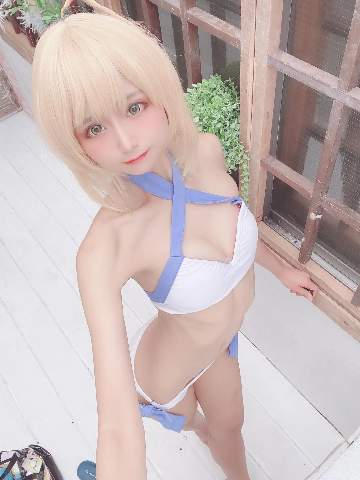 柳丸 – NO.04 [Fantia] 2021年09月写真合集(14期)-2021-09-24 アルトリア水着50枚くらいと撮影会モデルのとりくん [50P]插图4
