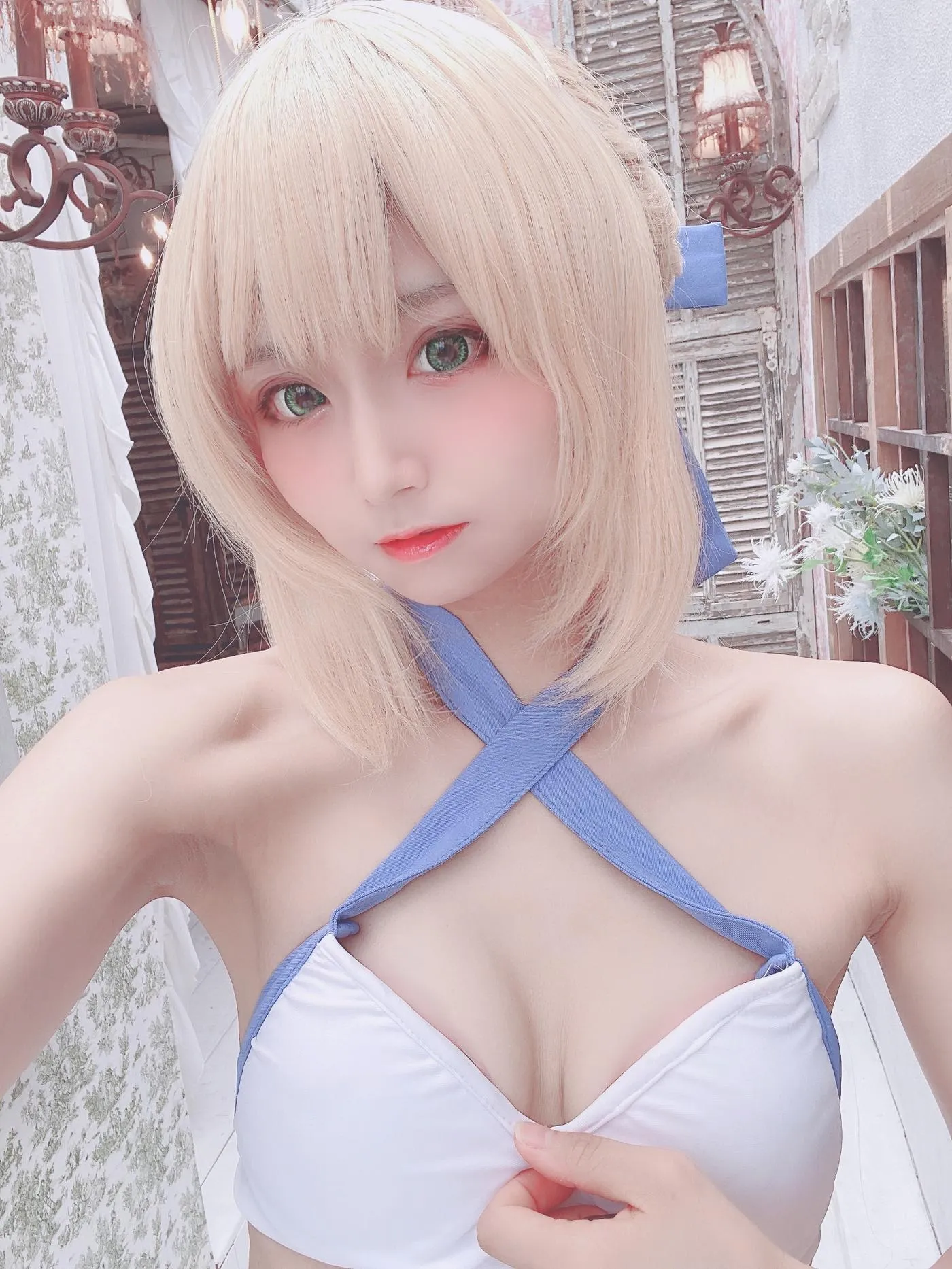 柳丸 – NO.04 [Fantia] 2021年09月写真合集(14期)-2021-09-24 アルトリア水着50枚くらいと撮影会モデルのとりくん [50P]插图6