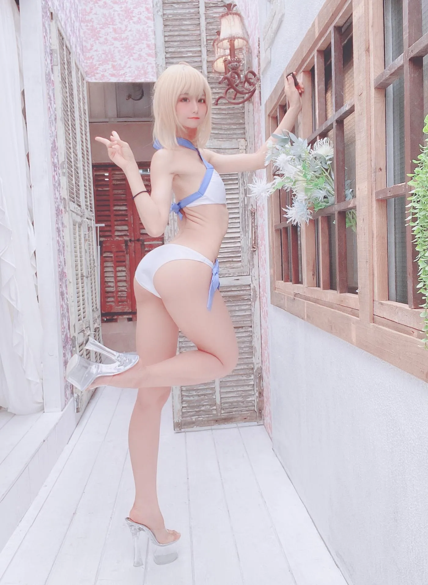 柳丸 – NO.04 [Fantia] 2021年09月写真合集(14期)-2021-09-24 アルトリア水着50枚くらいと撮影会モデルのとりくん [50P]插图8