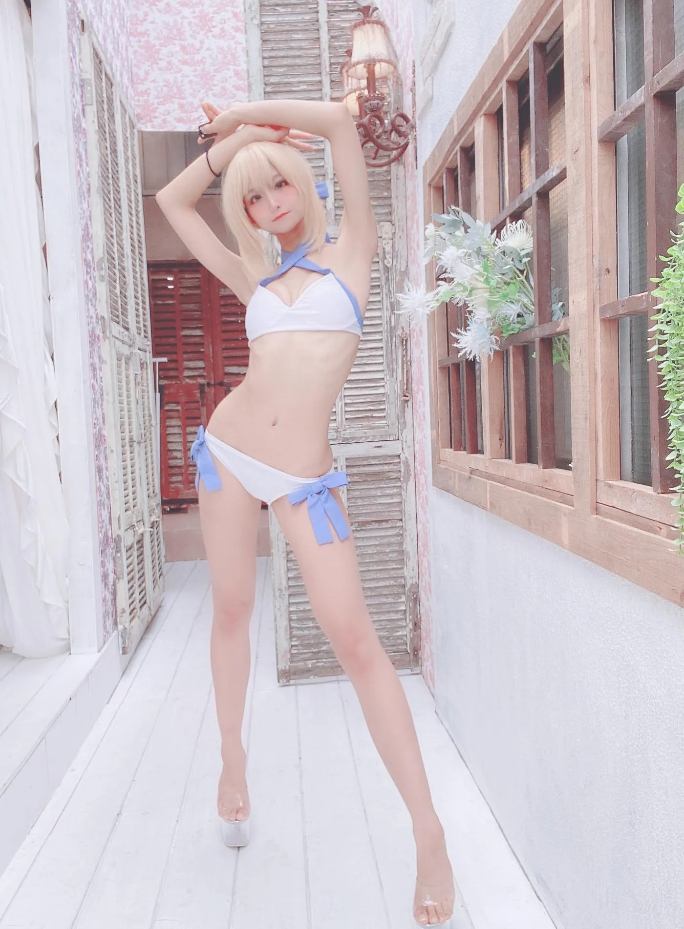柳丸 – NO.04 [Fantia] 2021年09月写真合集(14期)-2021-09-24 アルトリア水着50枚くらいと撮影会モデルのとりくん [50P]插图1