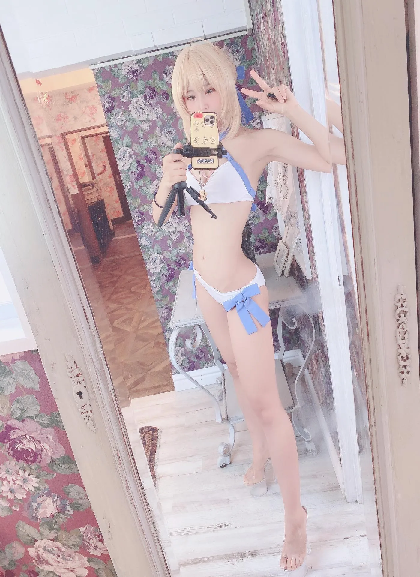 柳丸 – NO.04 [Fantia] 2021年09月写真合集(14期)-2021-09-24 アルトリア水着50枚くらいと撮影会モデルのとりくん [50P]插图5