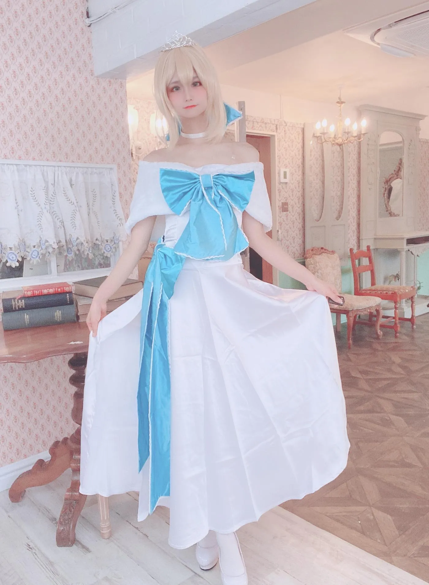 柳丸 – NO.04 [Fantia] 2021年09月写真合集(14期)-2021-09-29 アルトリア英霊正装と10月カレンダー配布 [39P]插图