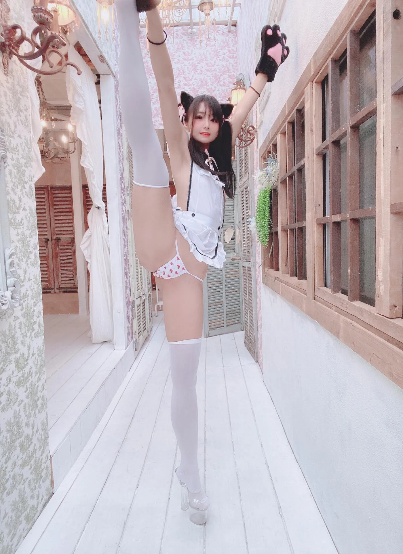 柳丸 – NO.05 [Fantia] 2022年02月写真合集(13期)-2022-02-15 すごいエプロンﾈｺﾁｬﾝ [51P]插图