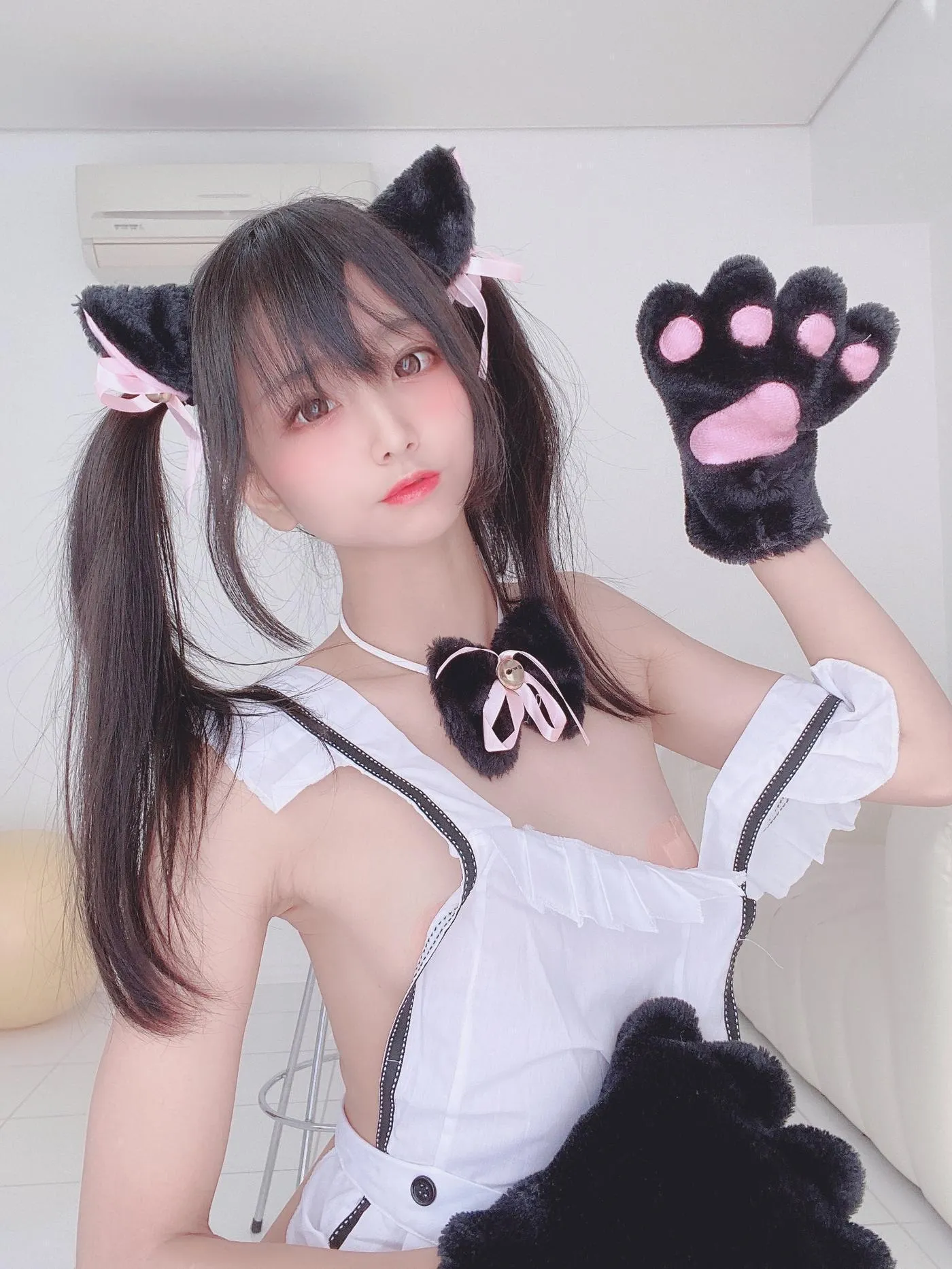 柳丸 – NO.05 [Fantia] 2022年02月写真合集(13期)-2022-02-18 すごいエプロンﾈｺﾁｬﾝ [57P]插图2