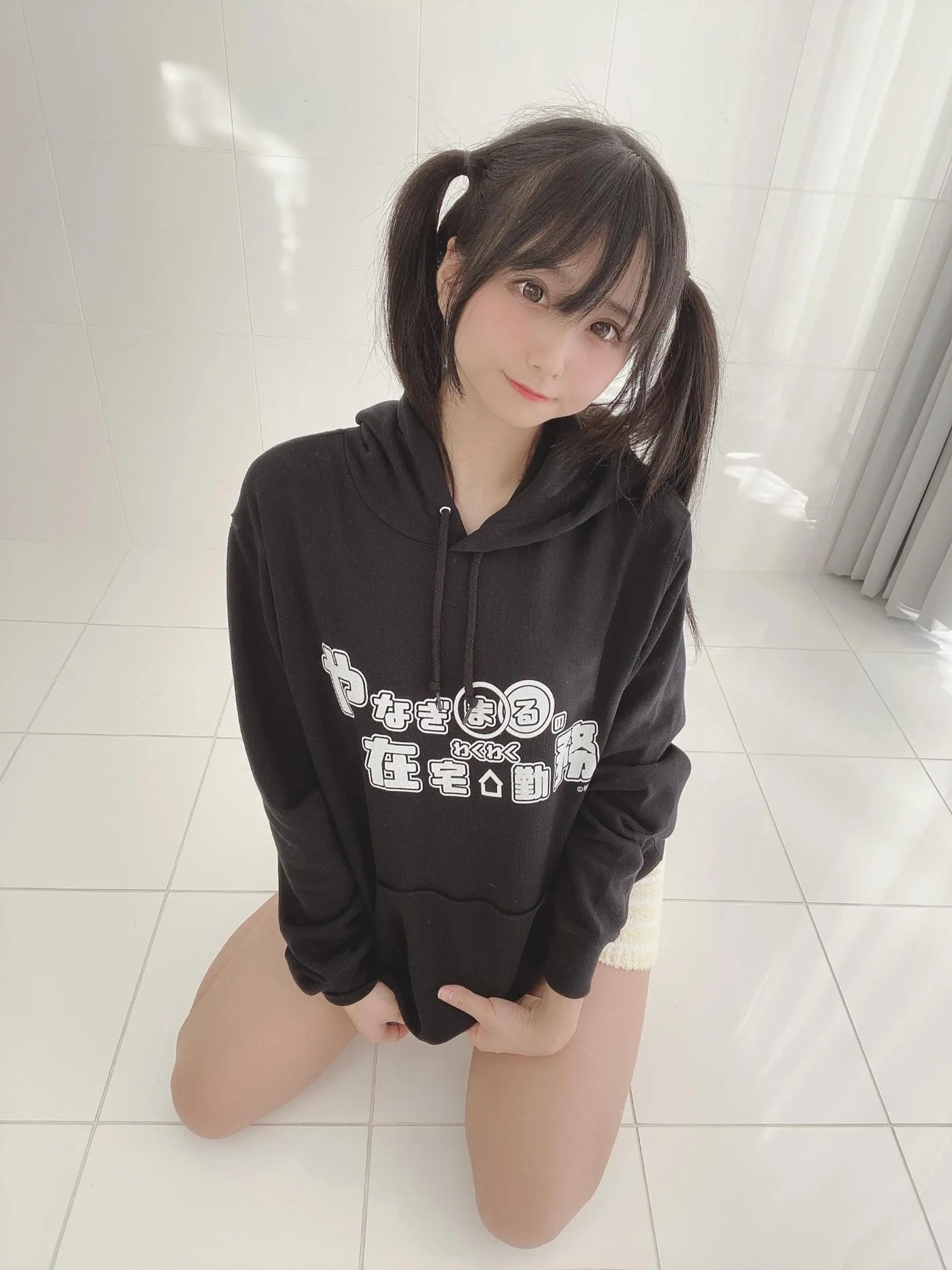 柳丸 – NO.05 [Fantia] 2022年02月写真合集(13期)-2022-02-20 わくわく在宅勤務パーカーのヮィ [32P]插图9