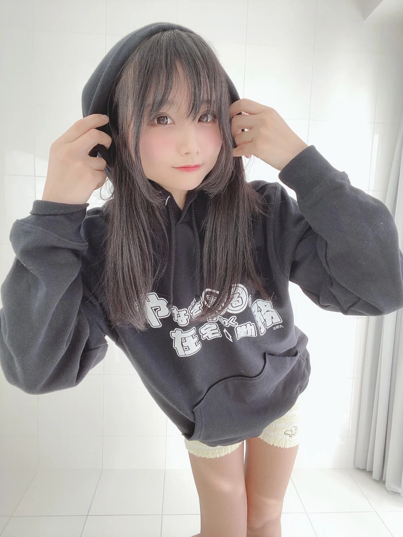 柳丸 – NO.05 [Fantia] 2022年02月写真合集(13期)-2022-02-20 わくわく在宅勤務パーカーのヮィ [32P]插图9