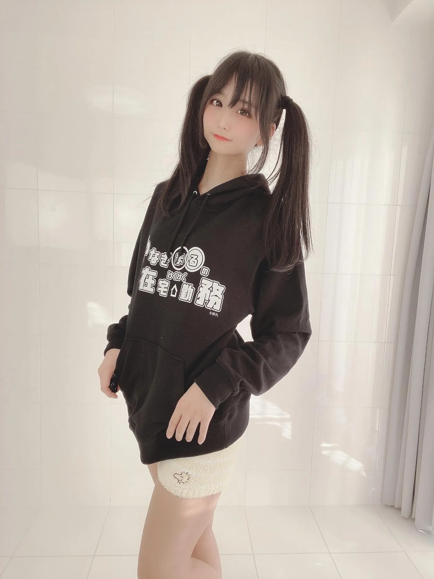 柳丸 – NO.05 [Fantia] 2022年02月写真合集(13期)-2022-02-20 わくわく在宅勤務パーカーのヮィ [32P]插图3