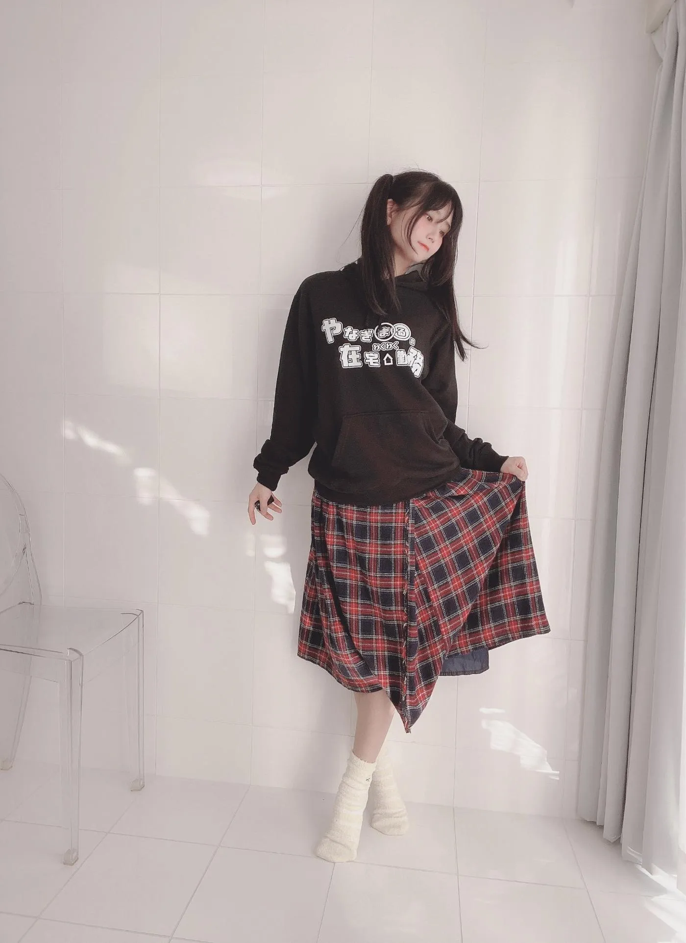 柳丸 – NO.05 [Fantia] 2022年02月写真合集(13期)-2022-02-20 わくわく在宅勤務パーカーのヮィ [32P]插图4