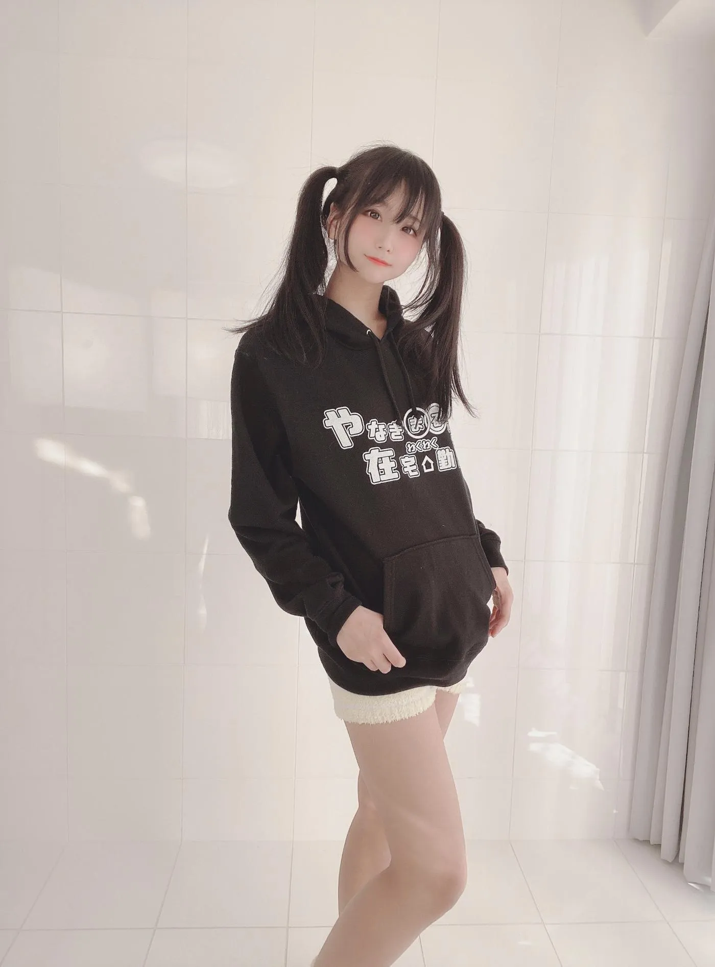 柳丸 – NO.05 [Fantia] 2022年02月写真合集(13期)-2022-02-20 わくわく在宅勤務パーカーのヮィ [32P]插图5
