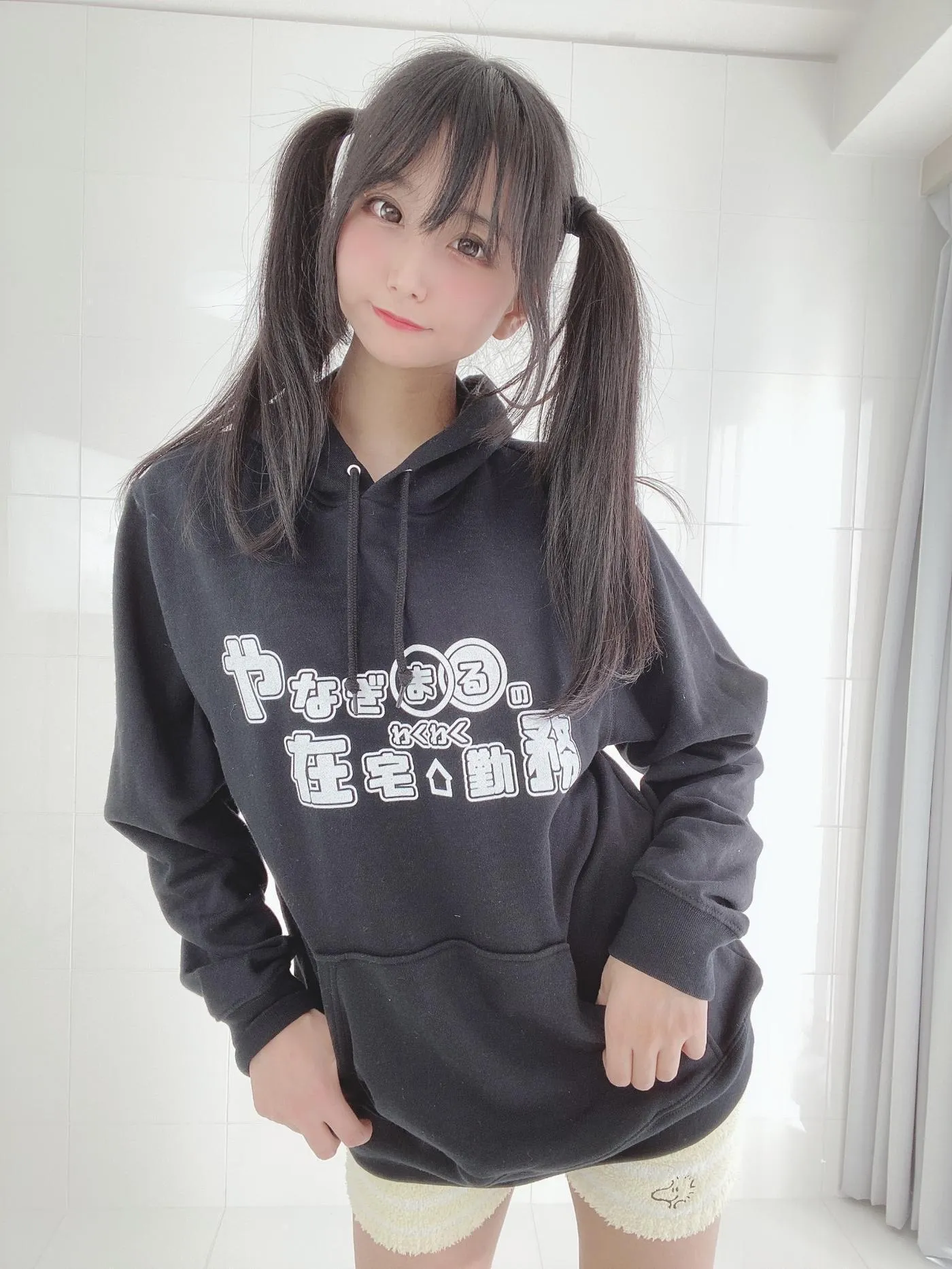 柳丸 – NO.05 [Fantia] 2022年02月写真合集(13期)-2022-02-20 わくわく在宅勤務パーカーのヮィ [32P]插图6