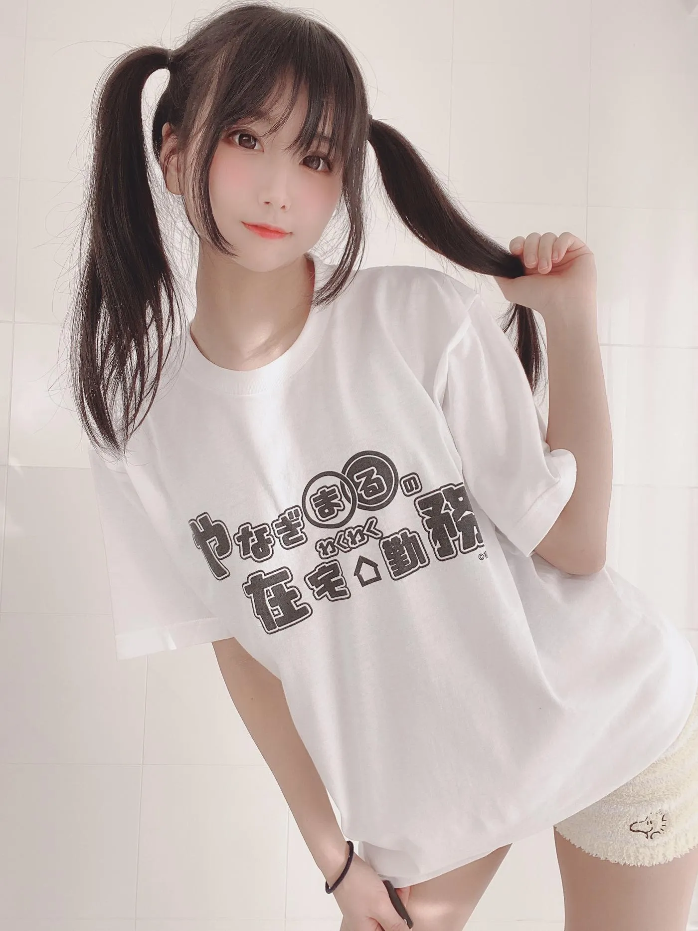 柳丸 – NO.05 [Fantia] 2022年02月写真合集(13期)-2022-02-24 わくわく在宅勤務Tシャツのヮィ [26P]插图6