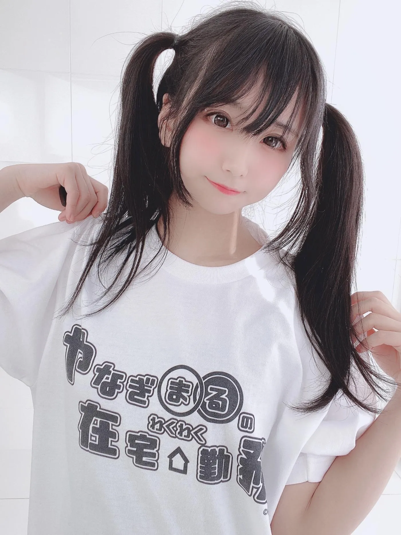 柳丸 – NO.05 [Fantia] 2022年02月写真合集(13期)-2022-02-24 わくわく在宅勤務Tシャツのヮィ [26P]插图9