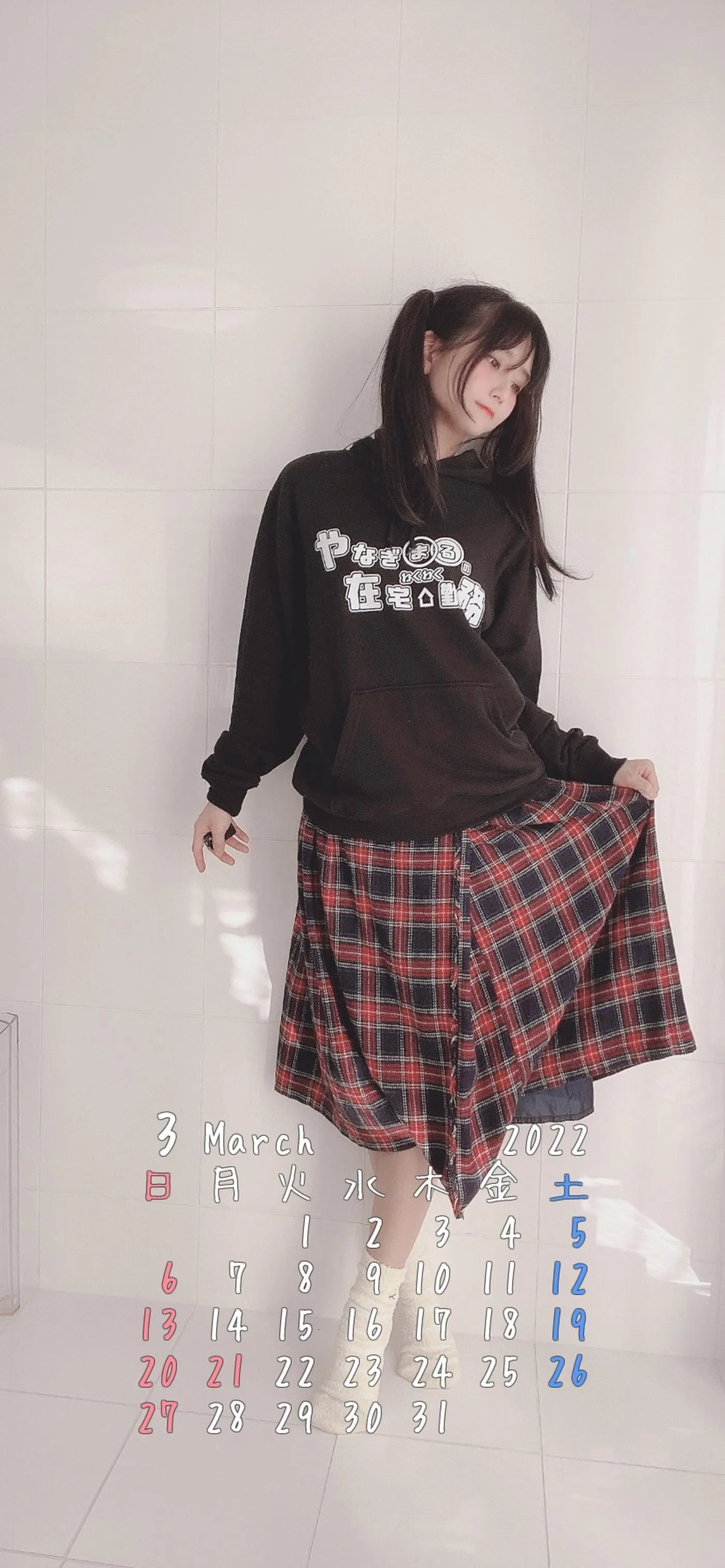 柳丸 – NO.05 [Fantia] 2022年02月写真合集(13期)-2022-02-27 3月カレンダー配布と光のヶッ [41P]插图