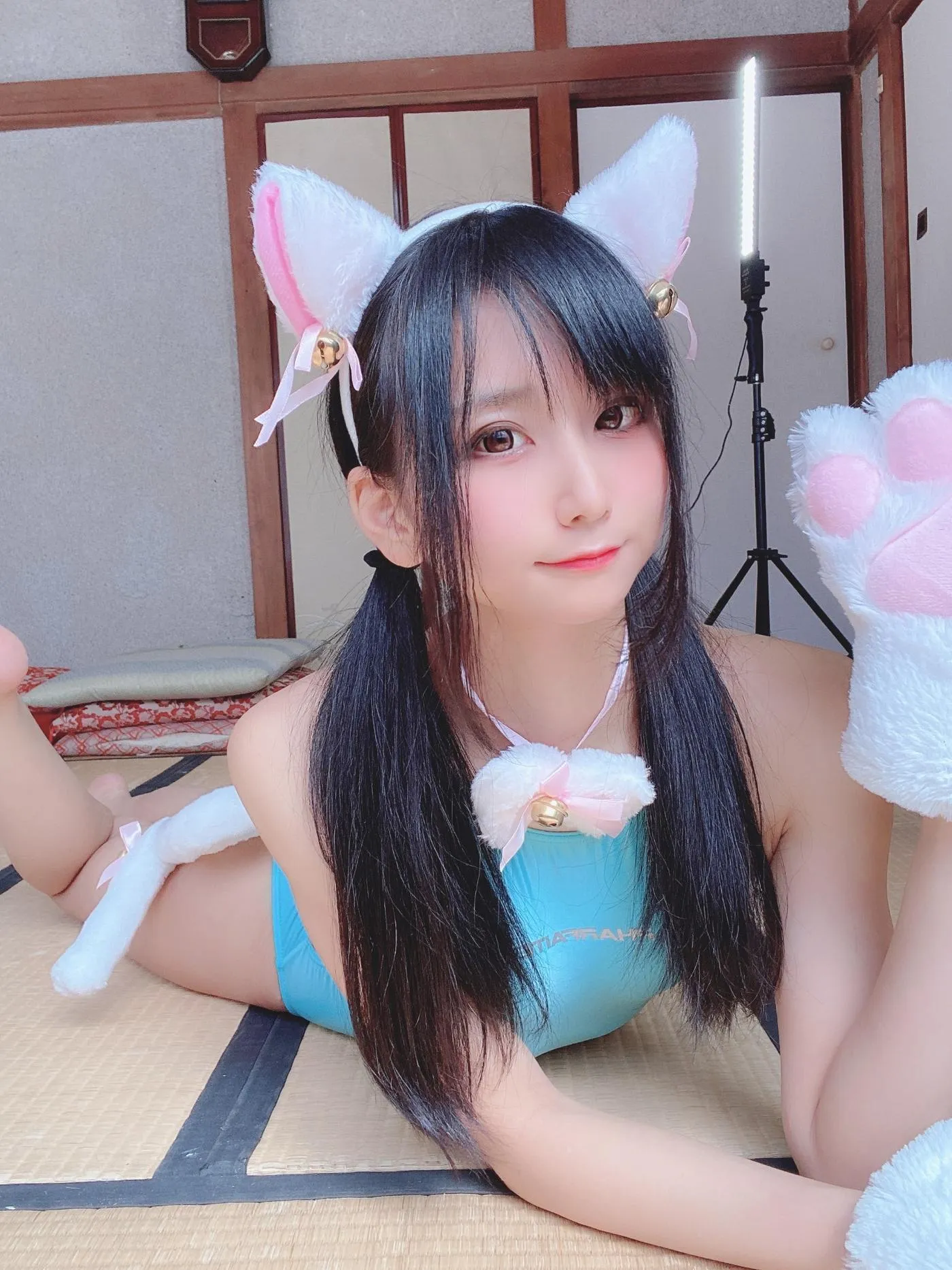 柳丸 – NO.07 [Fantia] 2022年04月写真合集(14期)-2022-04-11 撮れたて速報ﾈｺﾁｬﾝ競泳水着 [35P]插图5