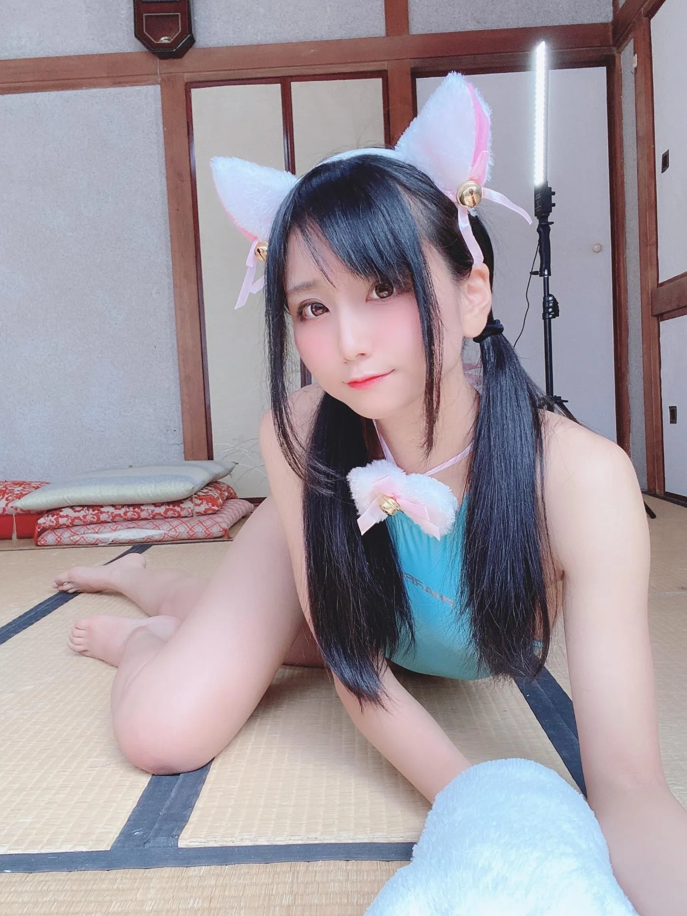 柳丸 – NO.07 [Fantia] 2022年04月写真合集(14期)-2022-04-11 撮れたて速報ﾈｺﾁｬﾝ競泳水着 [35P]插图6