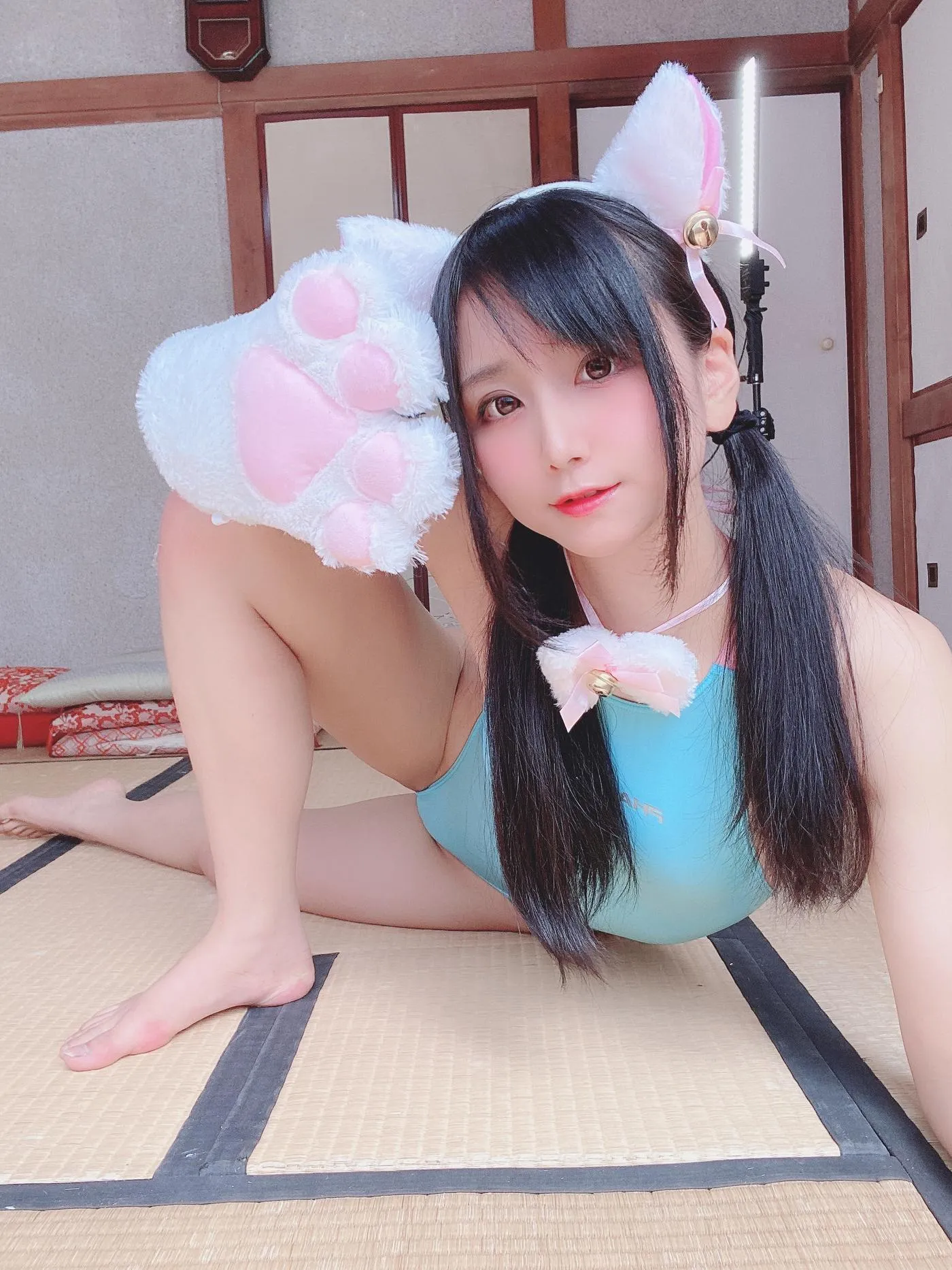 柳丸 – NO.07 [Fantia] 2022年04月写真合集(14期)-2022-04-11 撮れたて速報ﾈｺﾁｬﾝ競泳水着 [35P]插图7