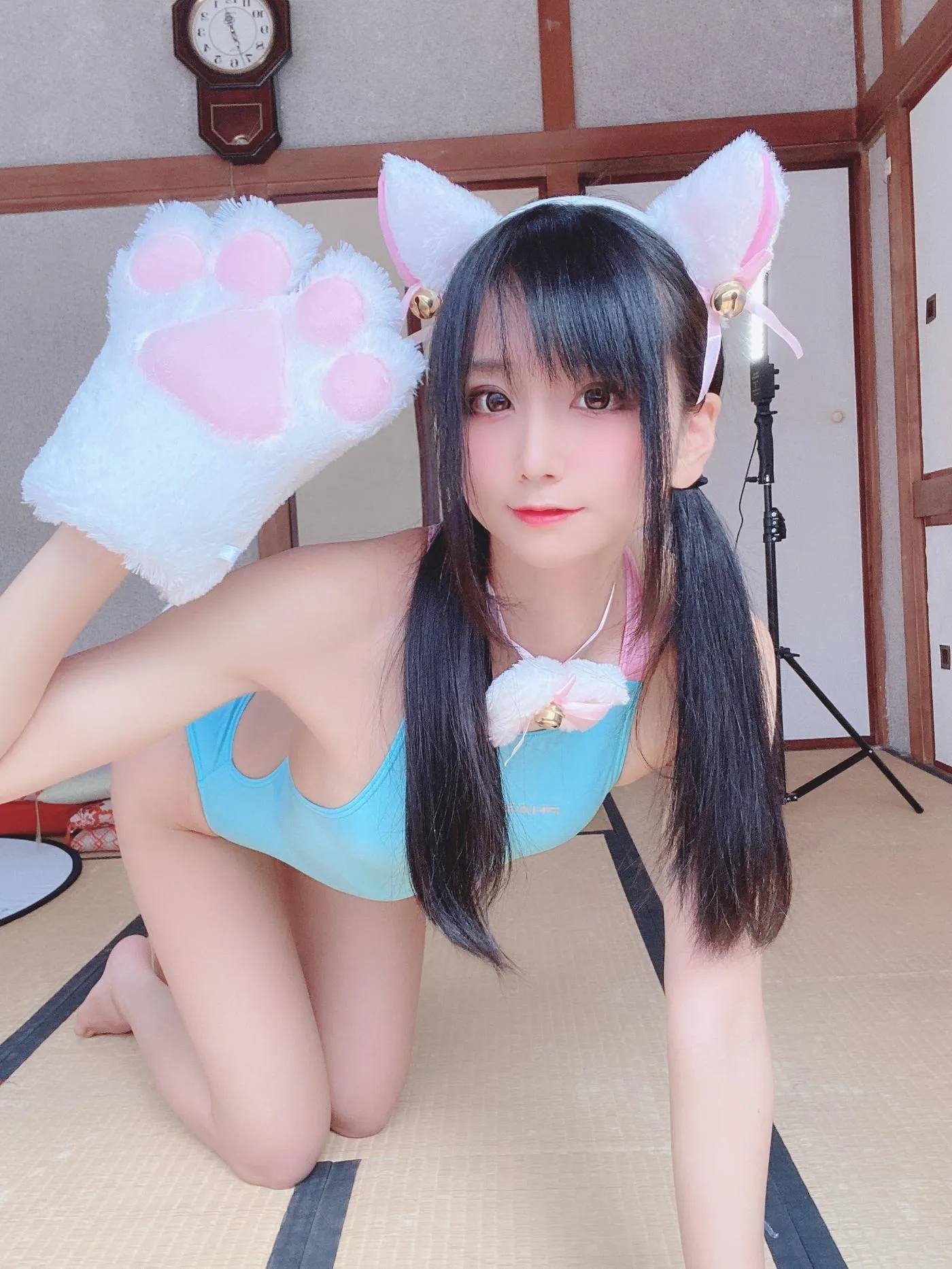 柳丸 – NO.07 [Fantia] 2022年04月写真合集(14期)-2022-04-11 撮れたて速報ﾈｺﾁｬﾝ競泳水着 [35P]插图6