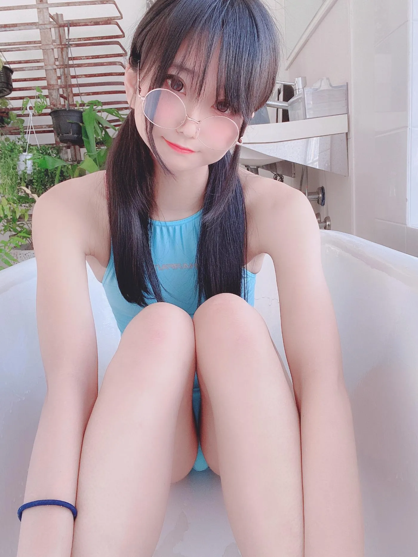 柳丸 – NO.07 [Fantia] 2022年04月写真合集(14期)-2022-04-13 みずいろ競泳水着のヮィ前編 [30P]插图2