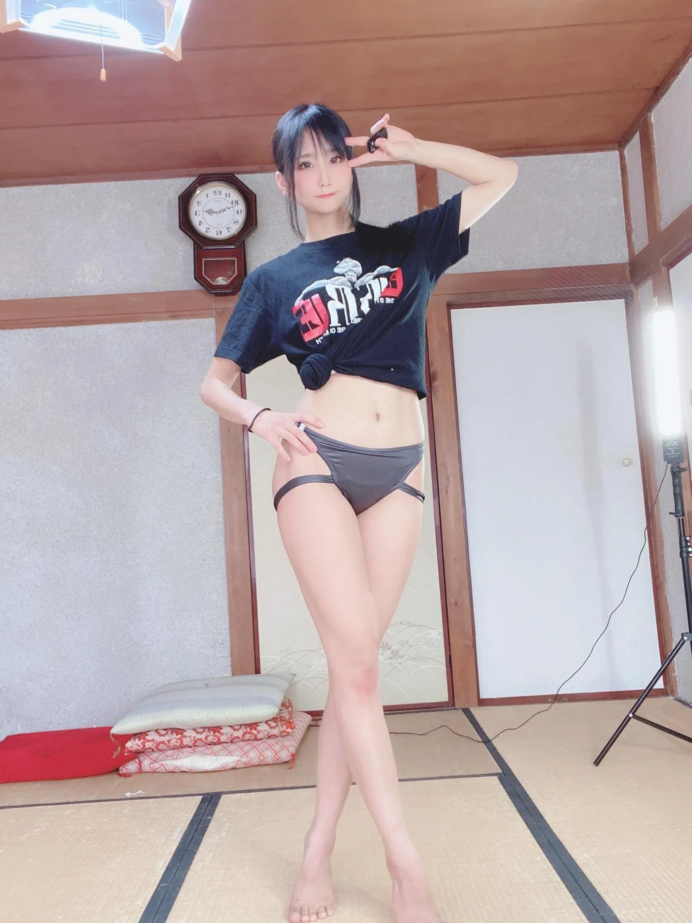 柳丸 – NO.07 [Fantia] 2022年04月写真合集(14期)-2022-04-20 柳丸復活ッッ！範馬勇次郎Tシャツのヮィ [19P]插图9