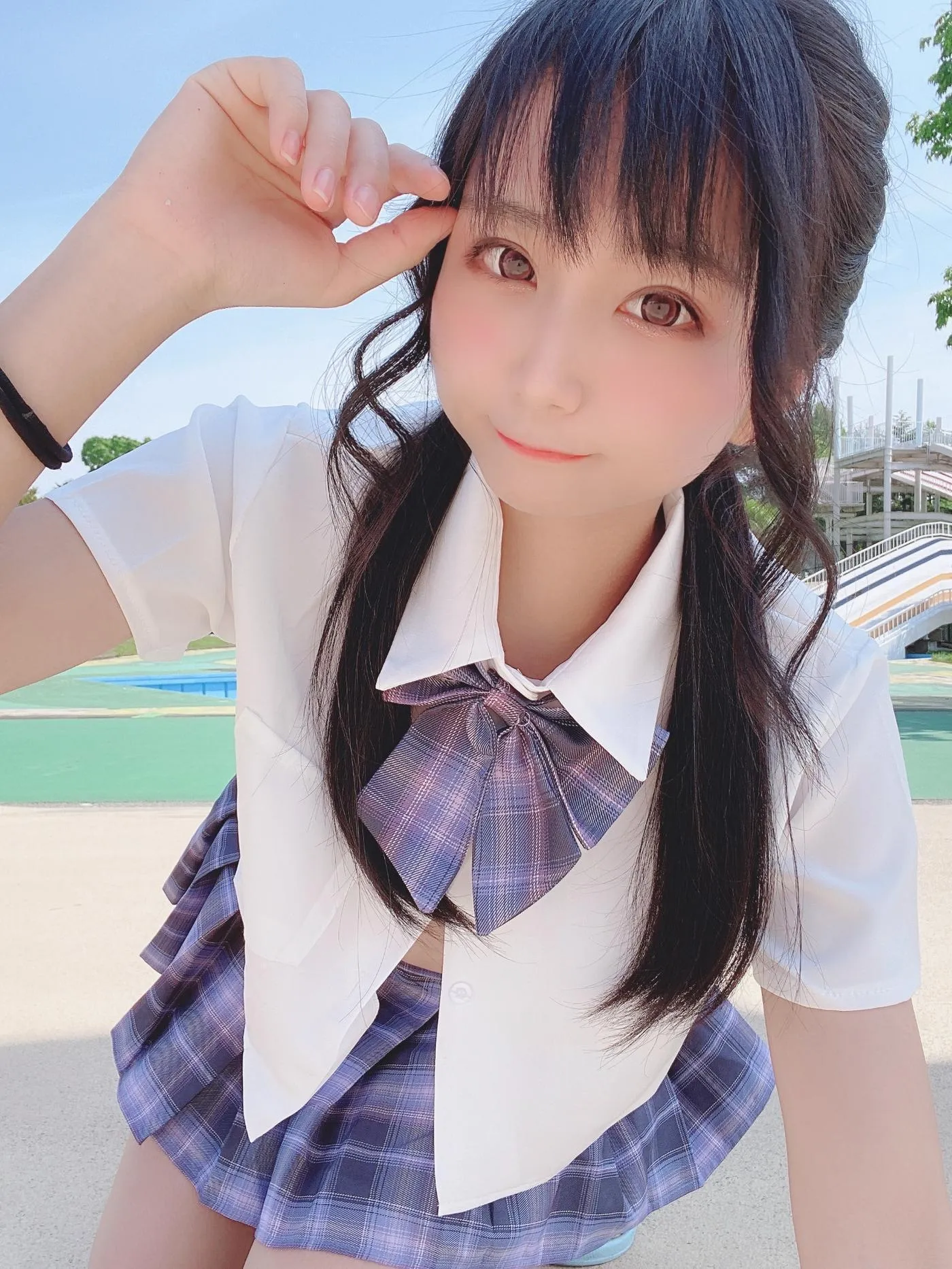 柳丸 – NO.08 [Fantia] 2022年05月写真合集(15期)-2022-05-06 撮れたて！丈の短い制服 [53P]插图9