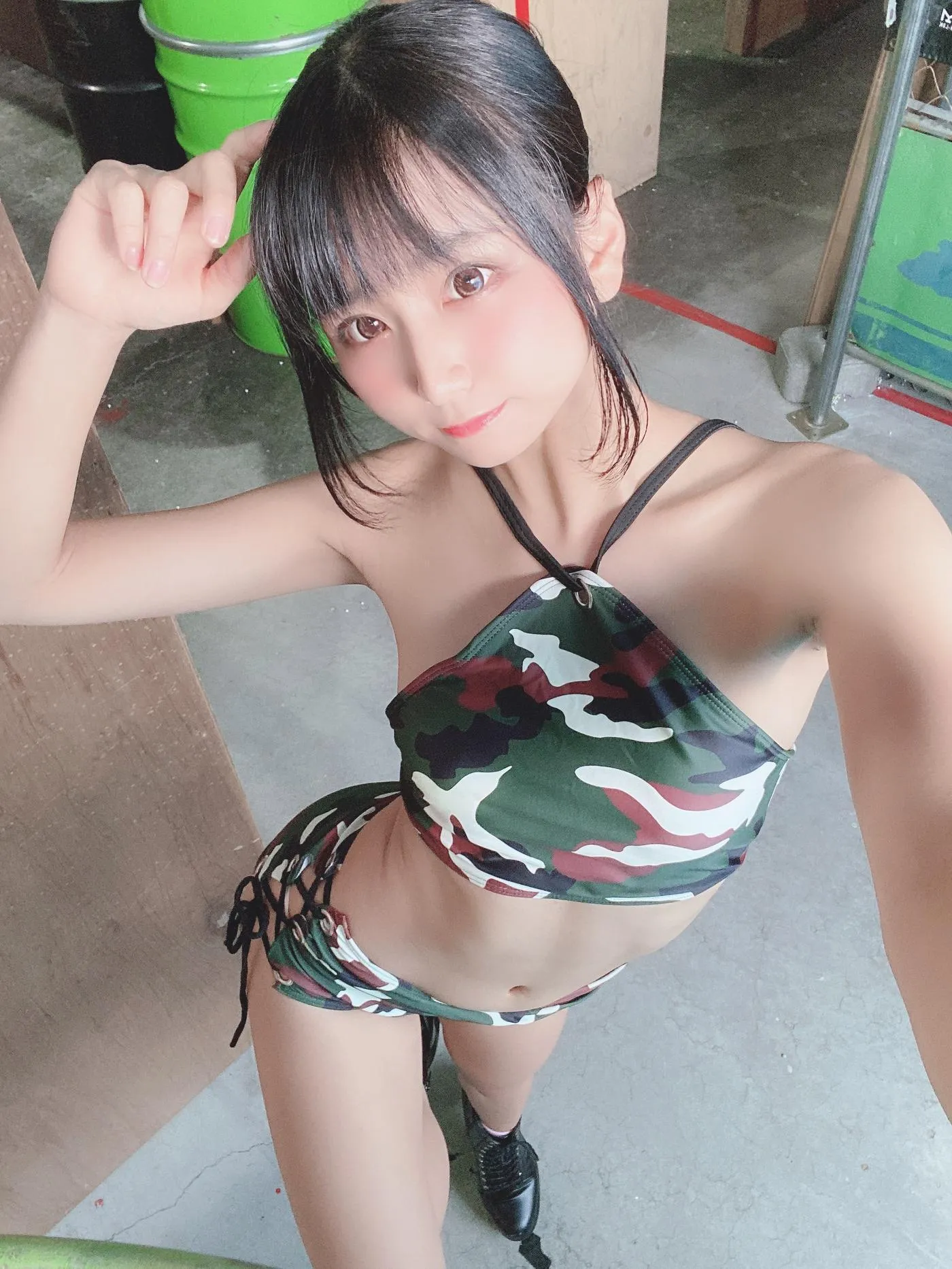 柳丸 – NO.08 [Fantia] 2022年05月写真合集(15期)-2022-05-08 撮れたて！サバゲー会場にふさわしい?装いと、5_11会員限定配信のお知らせ [64P]插图5