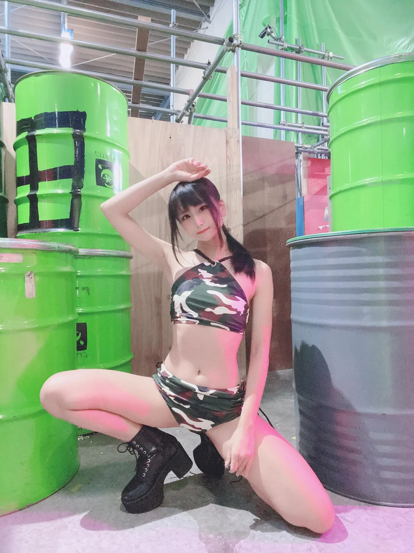 柳丸 – NO.08 [Fantia] 2022年05月写真合集(15期)-2022-05-08 撮れたて！サバゲー会場にふさわしい?装いと、5_11会員限定配信のお知らせ [64P]插图5