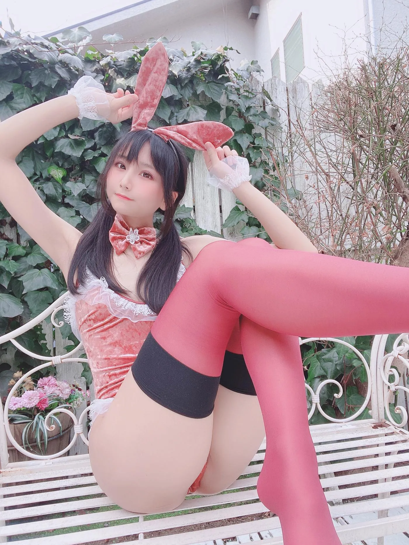 柳丸 – NO.08 [Fantia] 2022年05月写真合集(15期)-2022-05-14 ピンクのバニー柳丸 [31P]插图