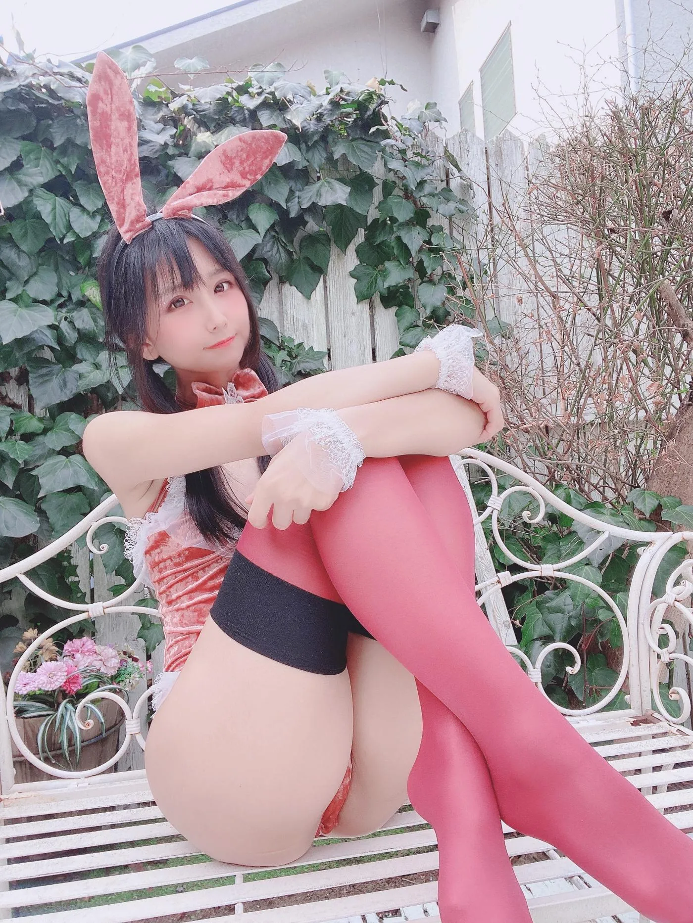 柳丸 – NO.08 [Fantia] 2022年05月写真合集(15期)-2022-05-14 ピンクのバニー柳丸 [31P]插图1