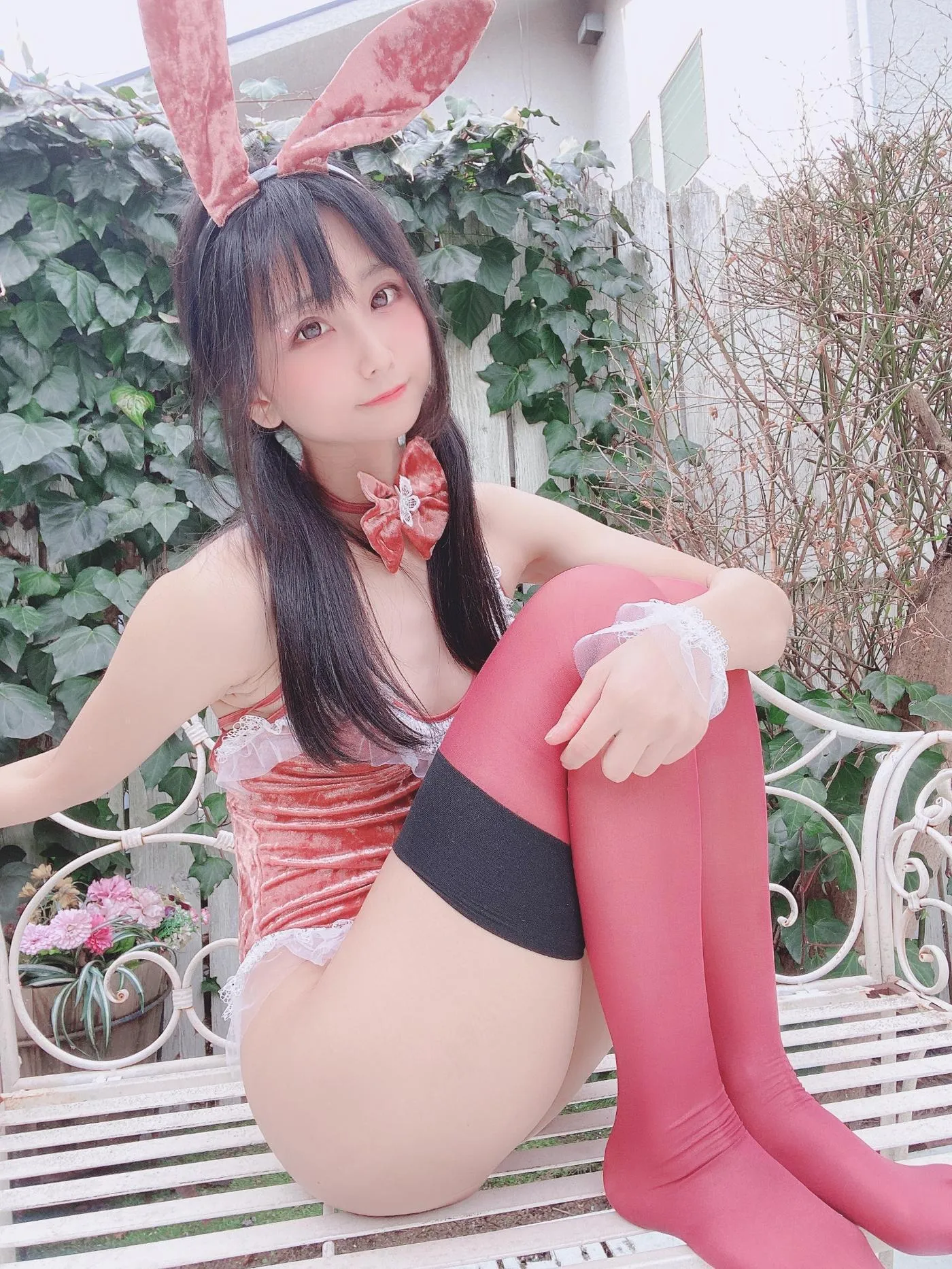 柳丸 – NO.08 [Fantia] 2022年05月写真合集(15期)-2022-05-14 ピンクのバニー柳丸 [31P]插图2