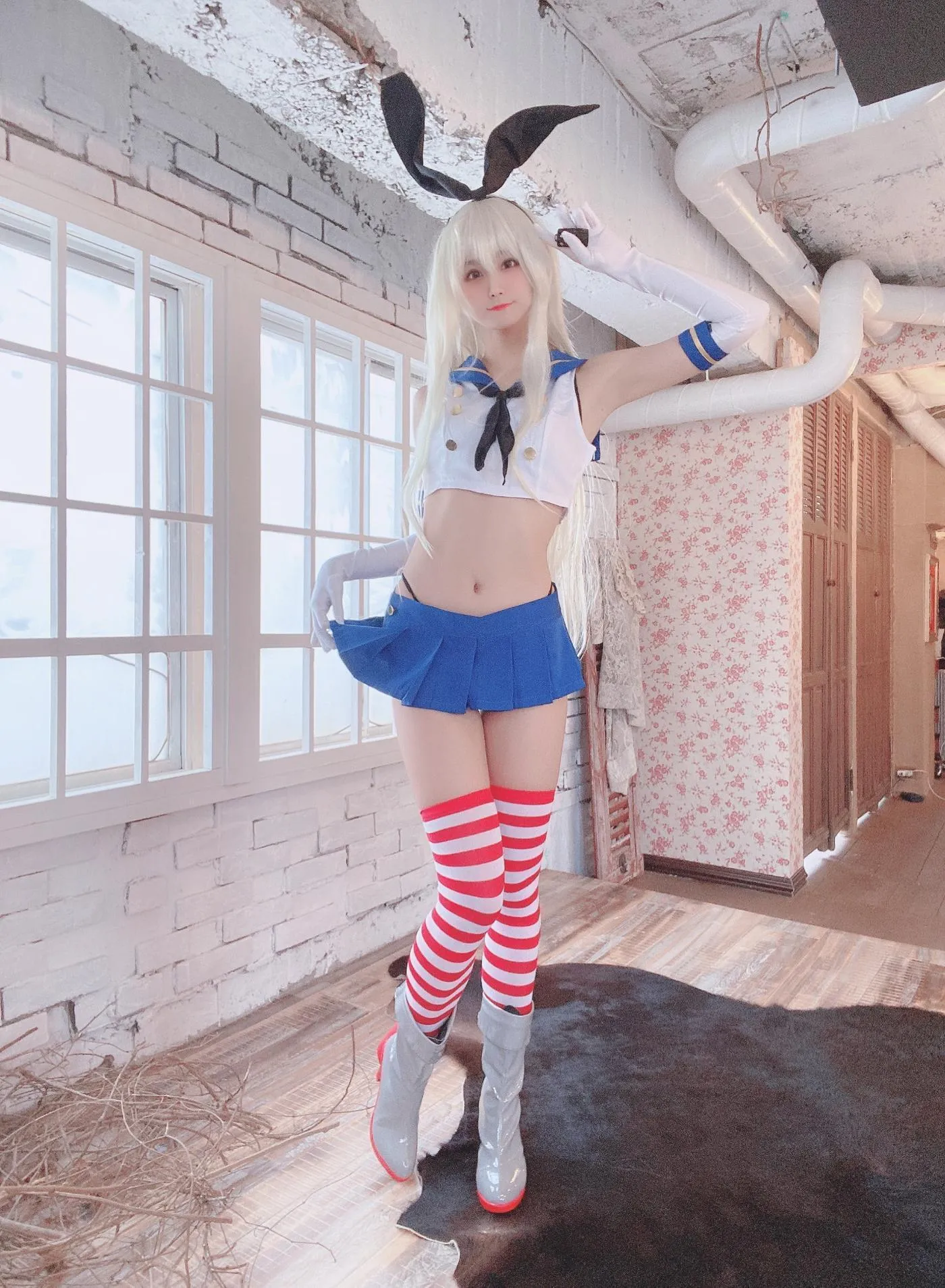 柳丸 – NO.08 [Fantia] 2022年05月写真合集(15期)-2022-05-16 撮れたて！島風の装い [59P]插图