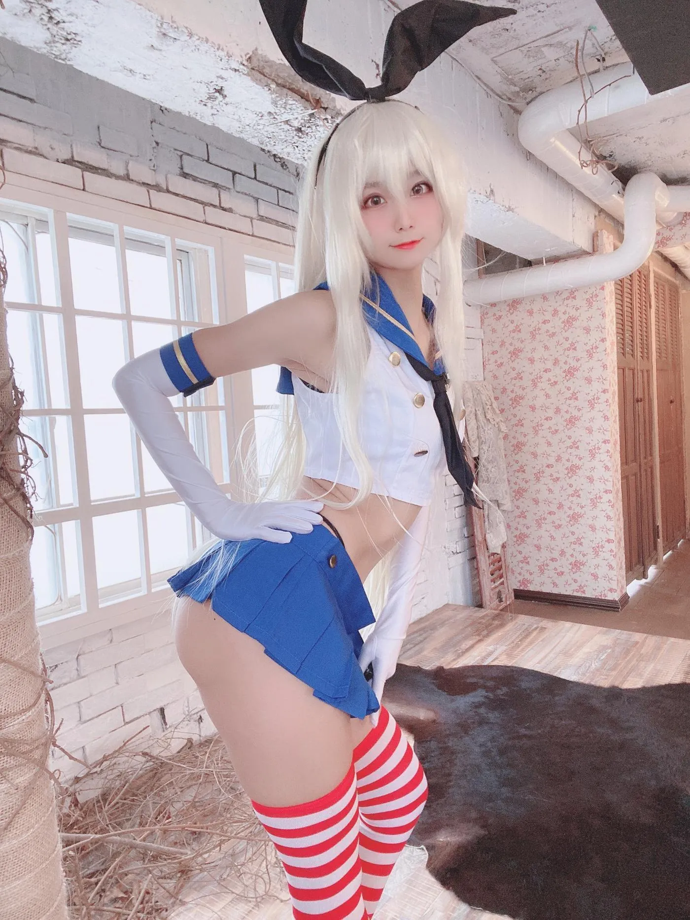 柳丸 – NO.08 [Fantia] 2022年05月写真合集(15期)-2022-05-16 撮れたて！島風の装い [59P]插图