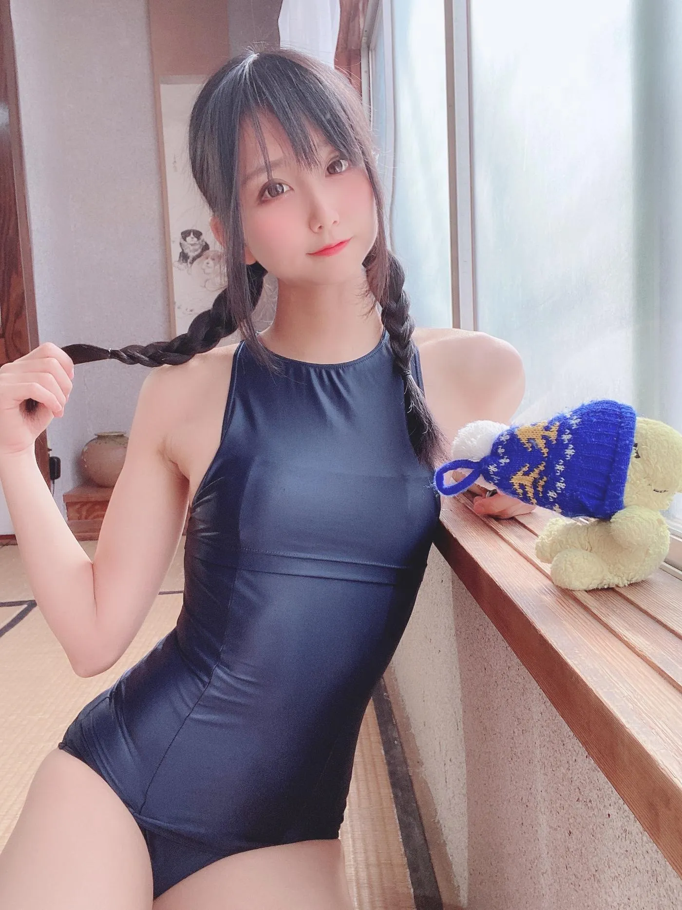 柳丸 – NO.08 [Fantia] 2022年05月写真合集(15期)-2022-05-21 旧型スクール水着のヮィ [31P]插图