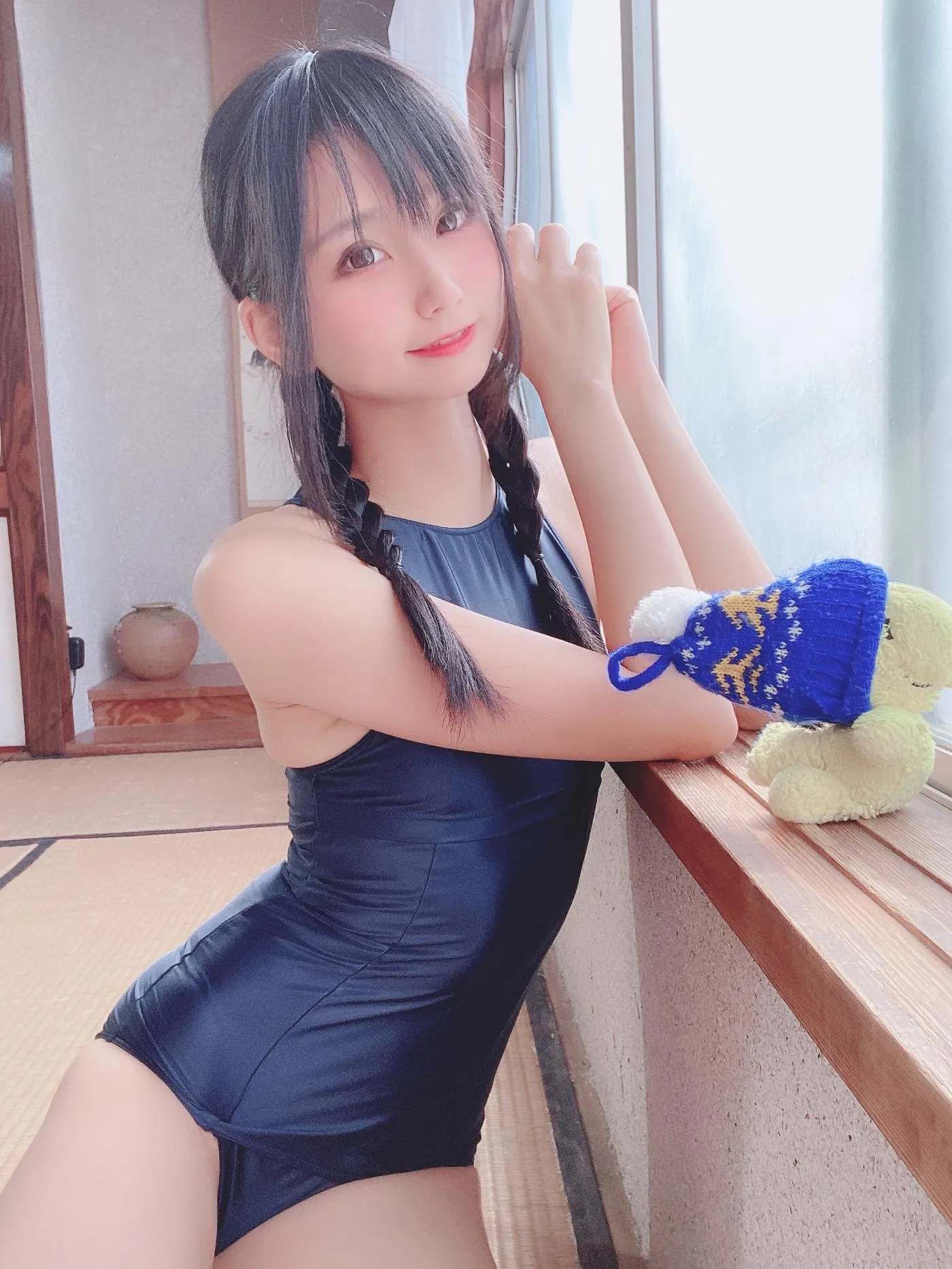 柳丸 – NO.08 [Fantia] 2022年05月写真合集(15期)-2022-05-21 旧型スクール水着のヮィ [31P]插图1