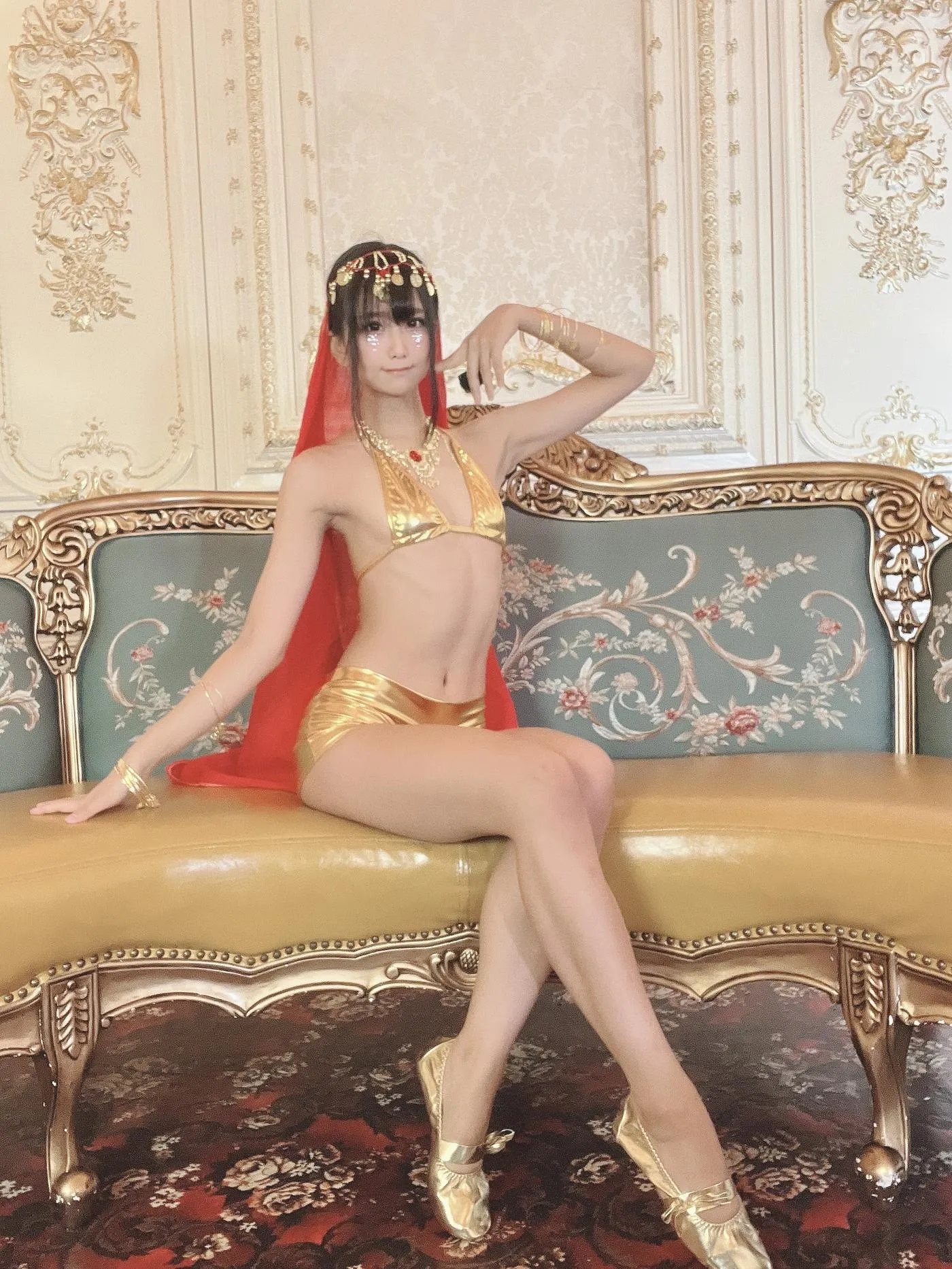柳丸 – NO.09 [Fantia] 2022年06月写真合集(15期)-2022-06-09 金運の上がるビキニ前編（鏡の活用） [54P]插图