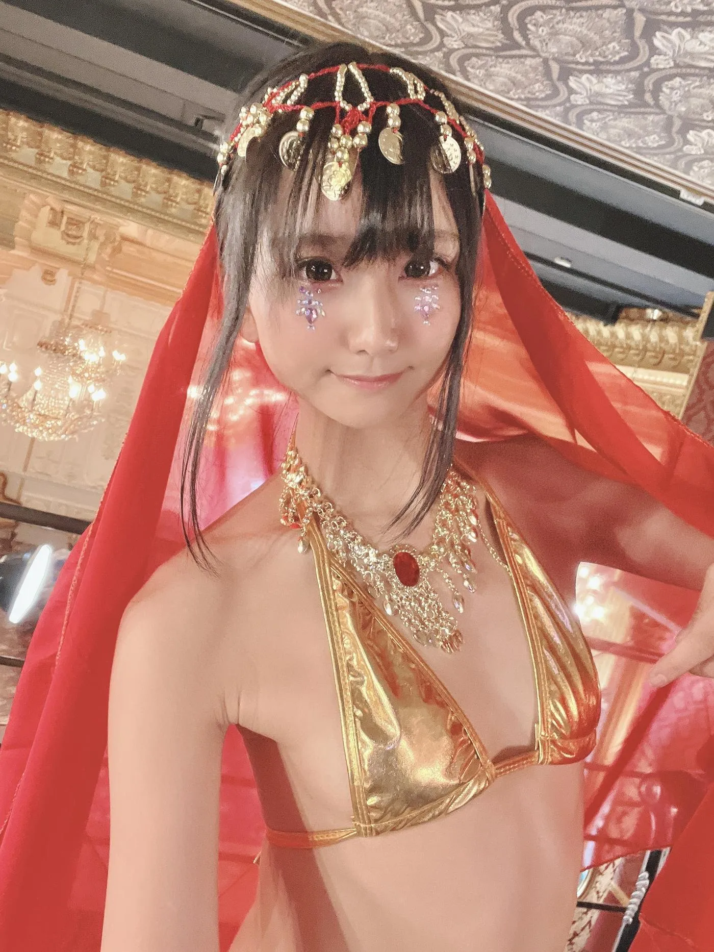 柳丸 – NO.09 [Fantia] 2022年06月写真合集(15期)-2022-06-09 金運の上がるビキニ前編（鏡の活用） [54P]插图7