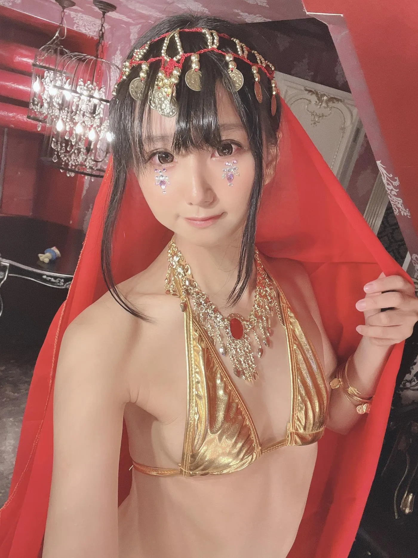 柳丸 – NO.09 [Fantia] 2022年06月写真合集(15期)-2022-06-09 金運の上がるビキニ前編（鏡の活用） [54P]插图8