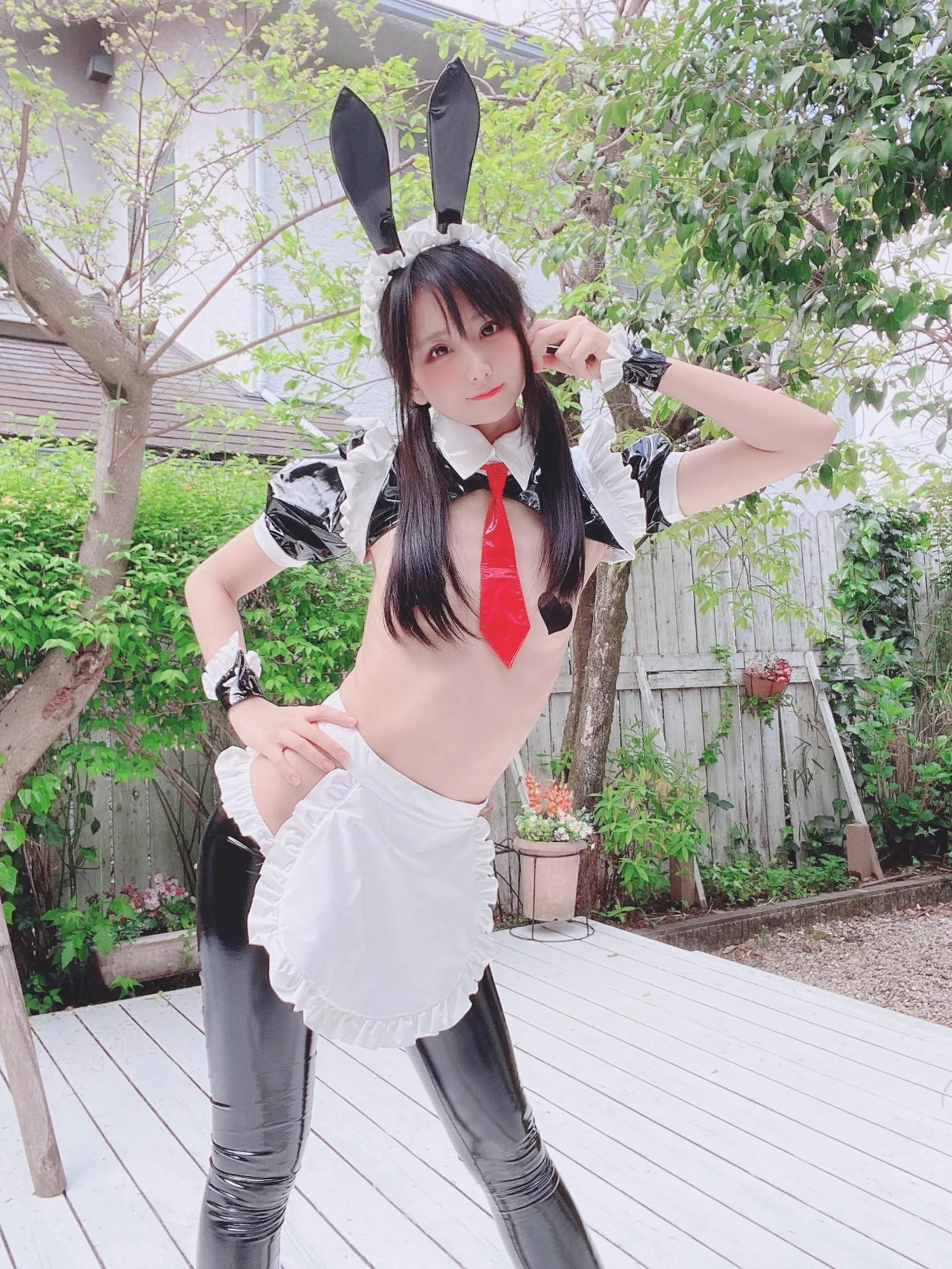 柳丸 – NO.09 [Fantia] 2022年06月写真合集(15期)-2022-06-17 逆バニー柳丸後編 [29P]插图2