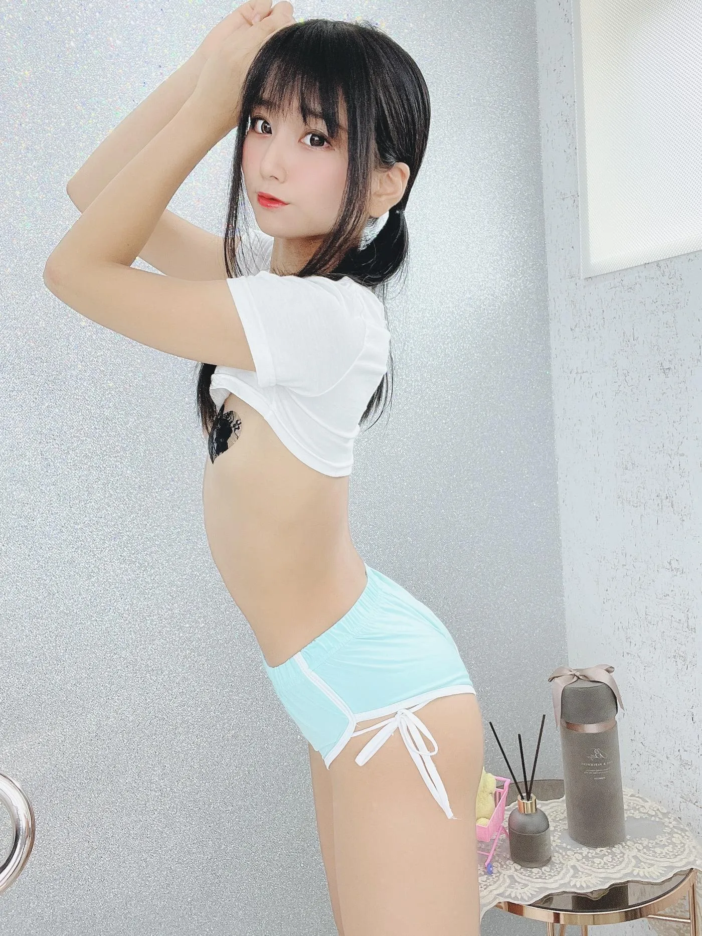 柳丸 – NO.09 [Fantia] 2022年06月写真合集(15期)-2022-06-21 丈の短い衣類 [57P]插图6