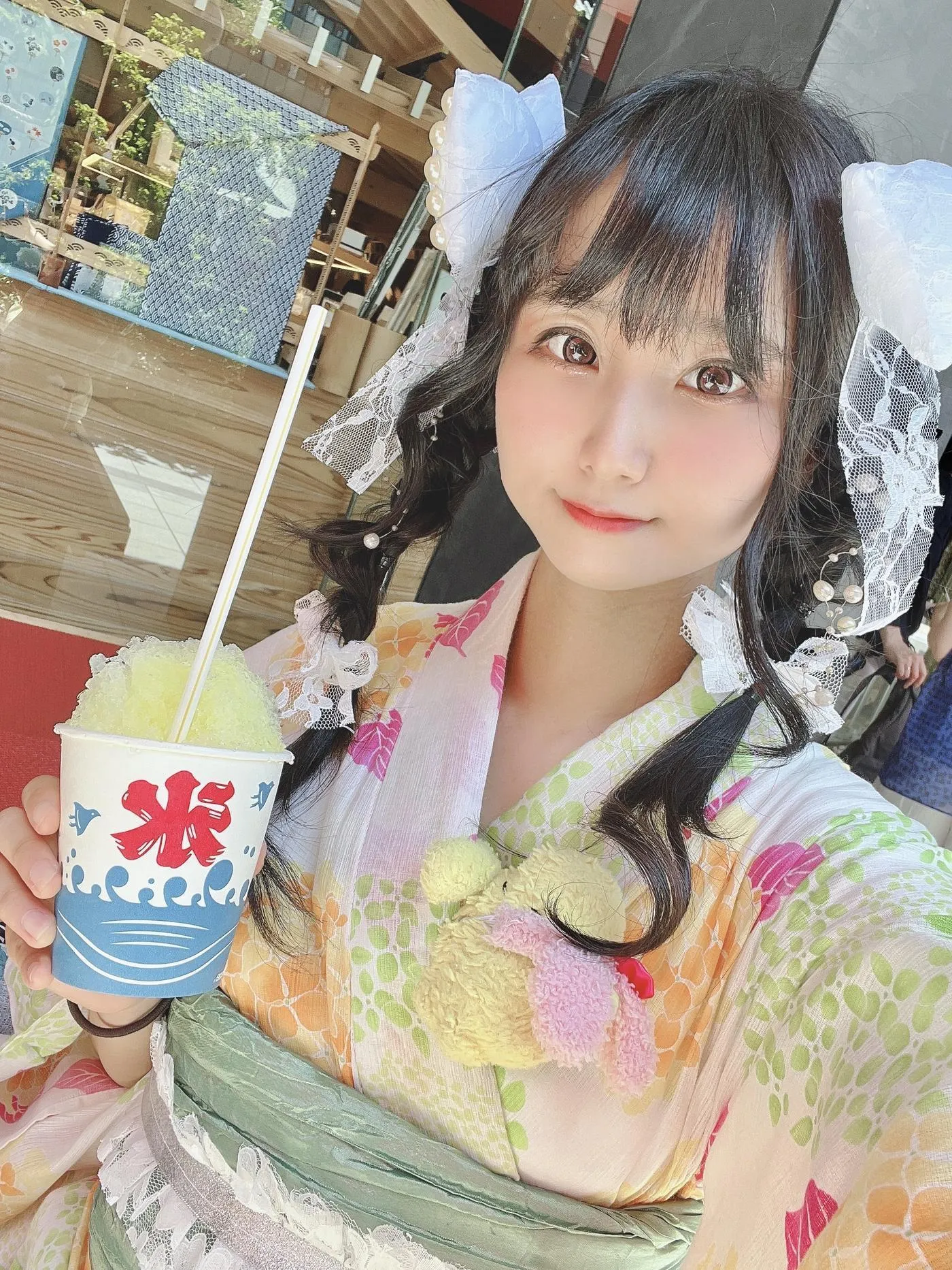 柳丸 – NO.09 [Fantia] 2022年06月写真合集(15期)-2022-06-25 2022年最新版、浴衣のヮィ? [32P]插图1